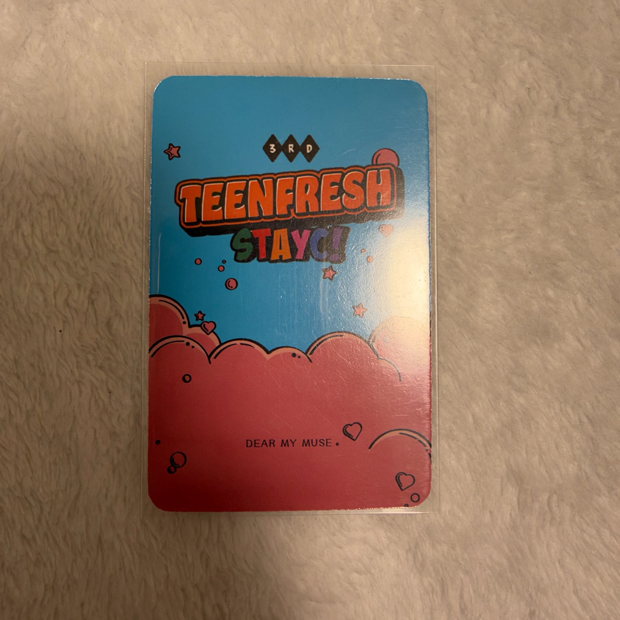 STAYC Sumin STAYC - TEENFRESH Album dear my muse pre-order benefit listing photo 2