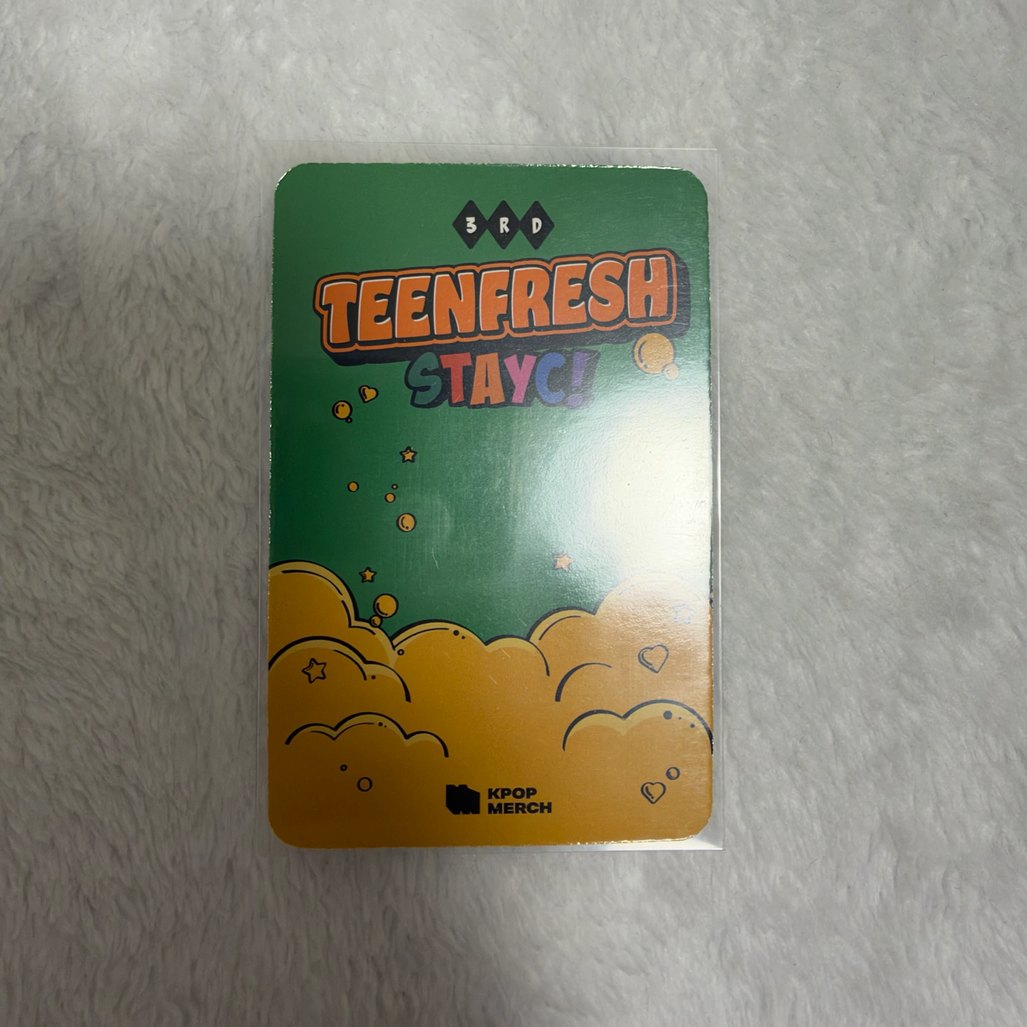 STAYC Sumin STAYC - Sumin - TEENFRESH Album kpopmerch pob (pre-order benefit) weverse global shop (wvg) listing photo 2