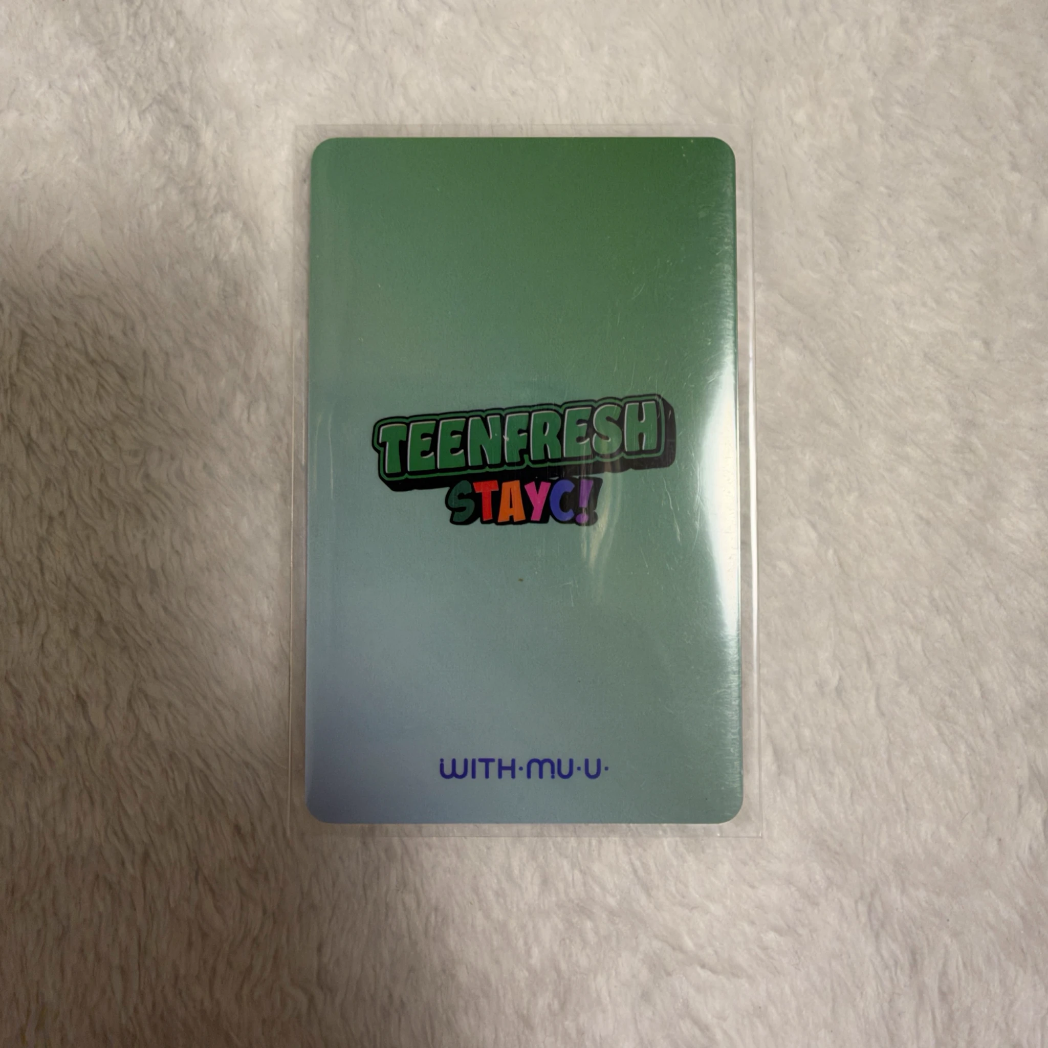 STAYC Sumin STAYC - Sumin - TEENFRESH Album withmuu lucky draw (LD) pop-up store round 2 week 2 listing photo 2