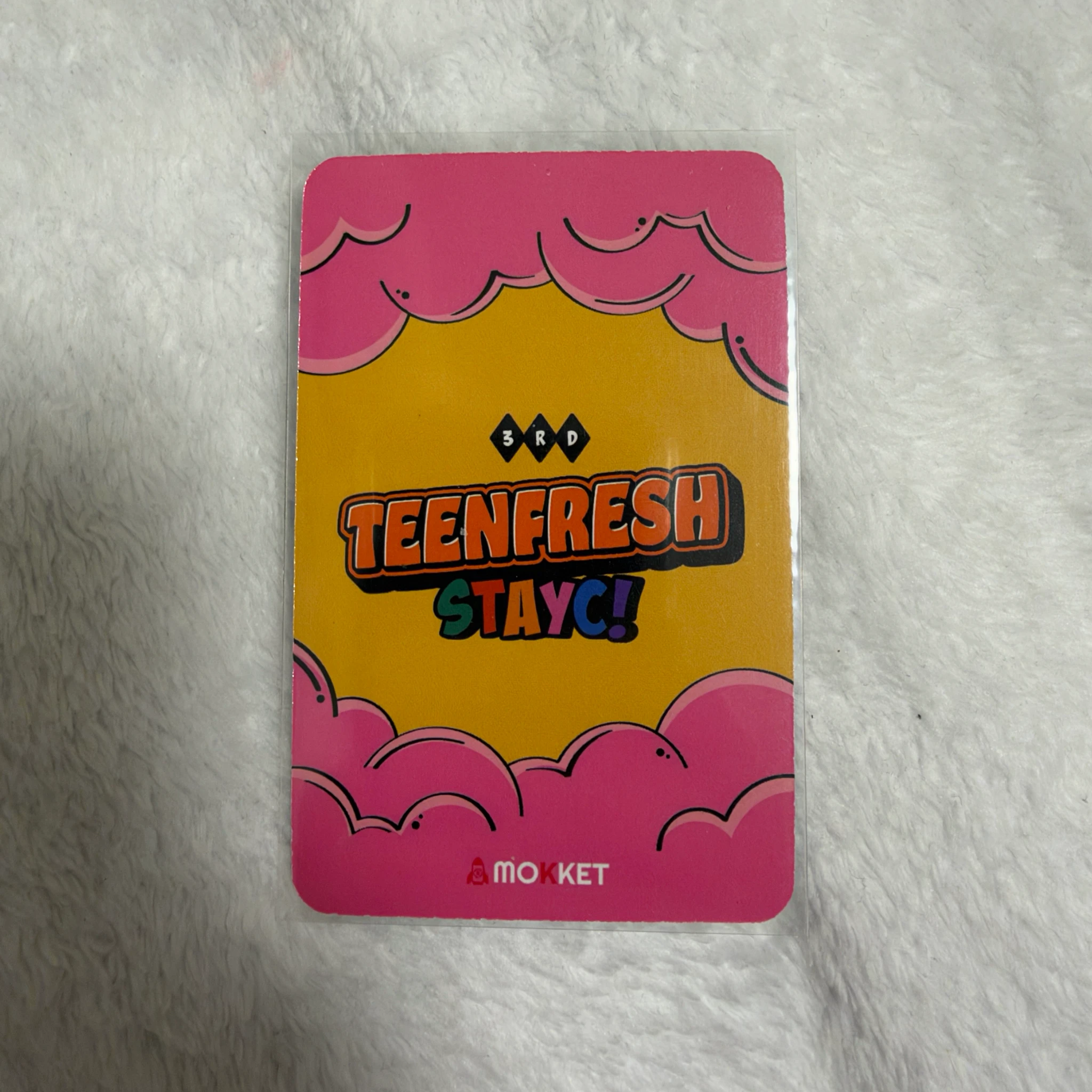 STAYC Sumin STAYC - Sumin - TEENFRESH Album mokketshop lucky draw (LD) round 1 listing photo 2