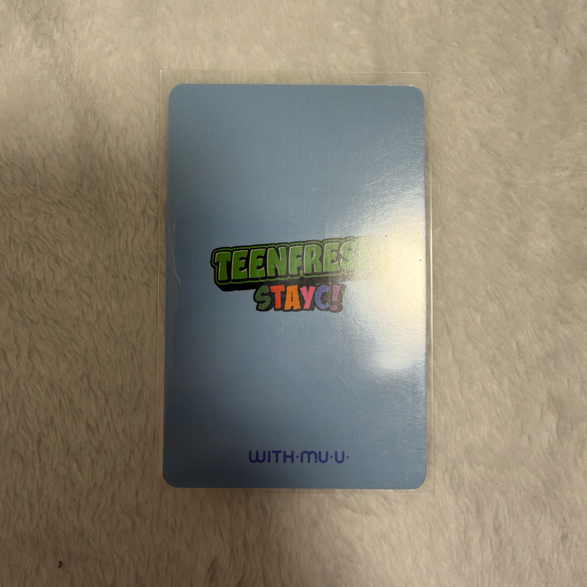 STAYC STAYC - Sumin & Isa & Sieun - TEENFRESH Album withmuu/withdrama lucky draw (LD) round 1 pop-up listing photo 2