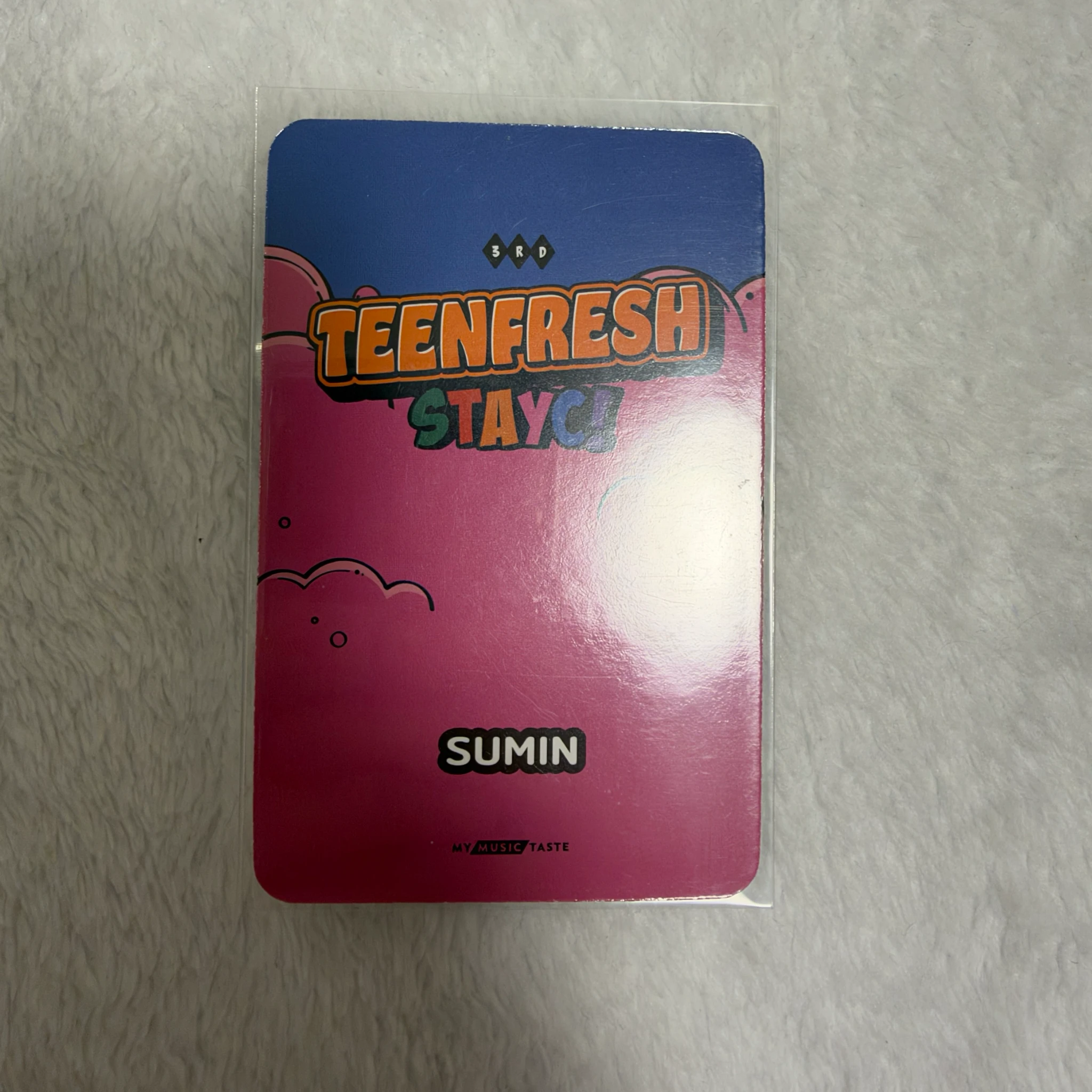 STAYC Sumin STAYC - Sumin - TEENFRESH Album lucky draw (LD) mymusictaste (mmt) listing photo 2
