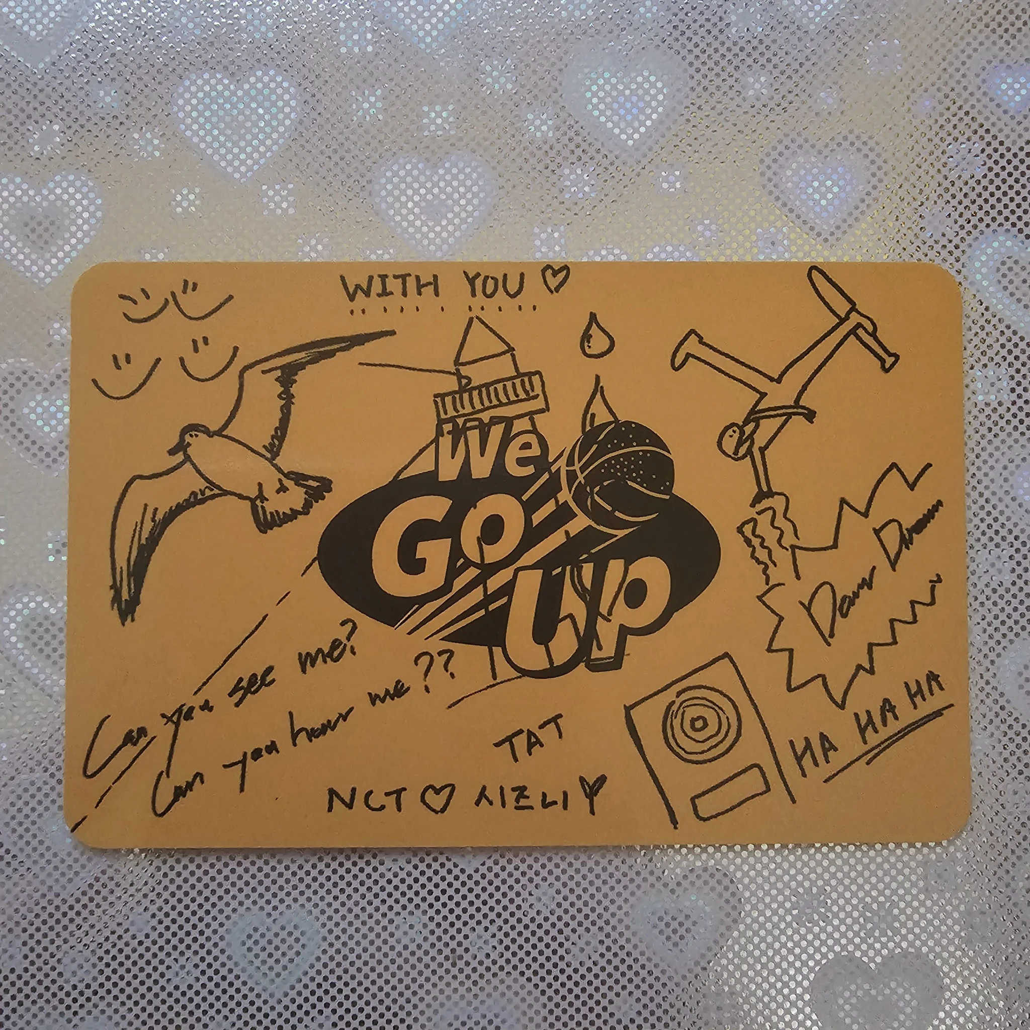 NCT DREAM Jeno NCT DREAM - Jeno - We Go Up Album id card album photocard horizontal listing photo 2