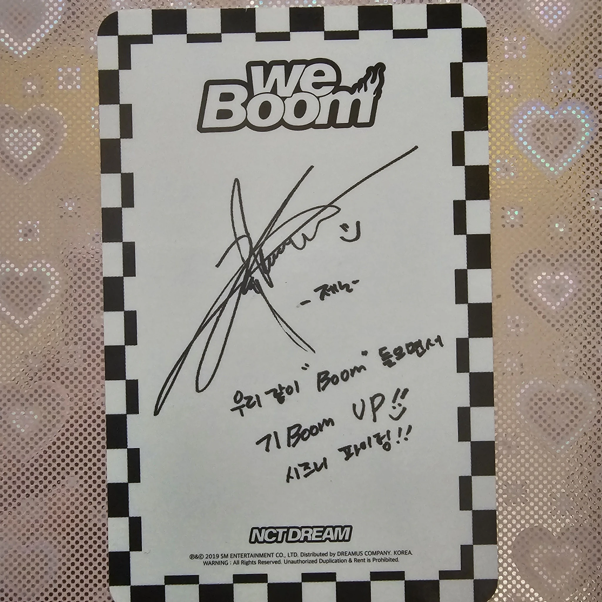 NCT DREAM Jeno NCT DREAM - Jeno - We Boom Album kihno ver. listing photo 2