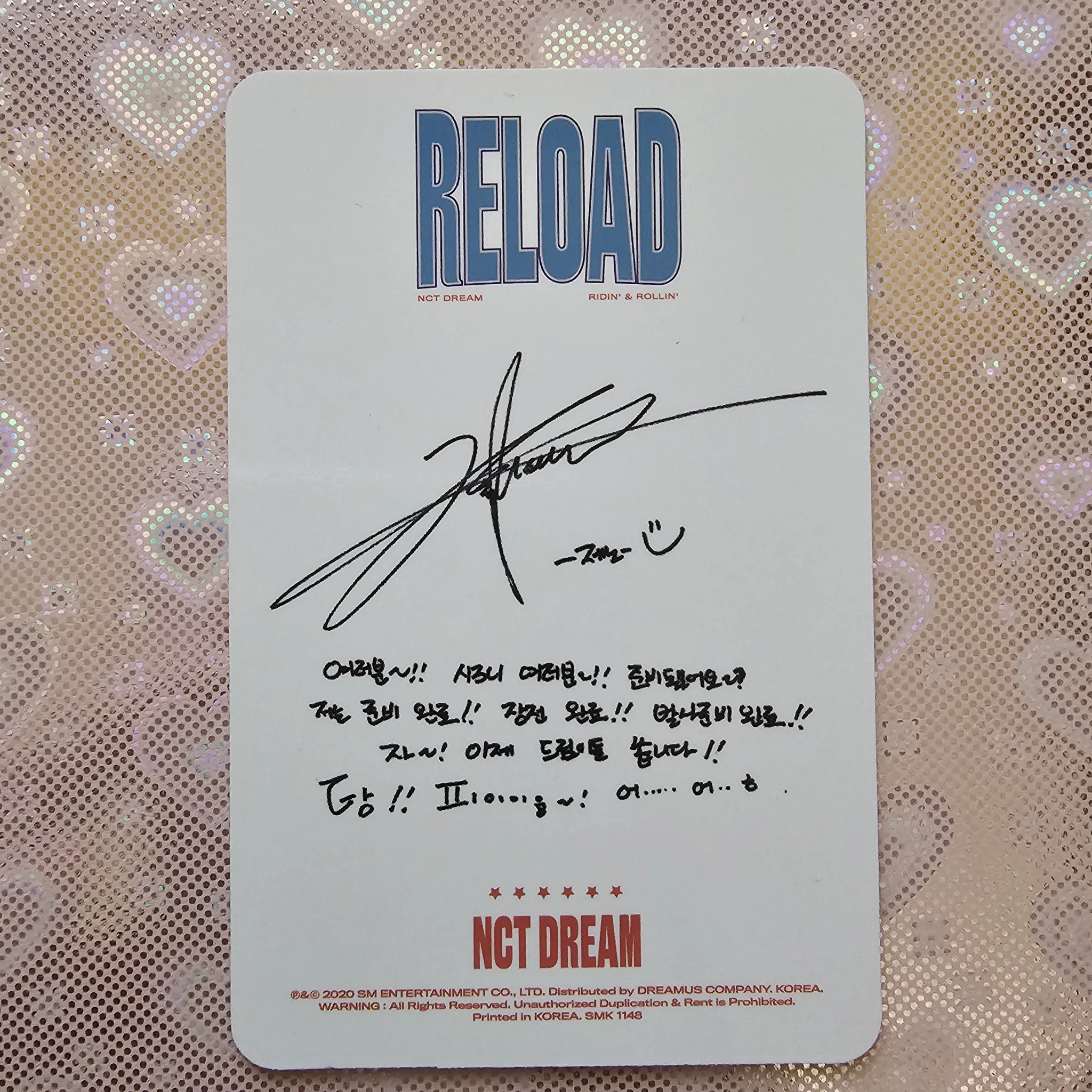 NCT DREAM Jeno NCT DREAM - Jeno - Reload Album rollin ver. listing photo 2