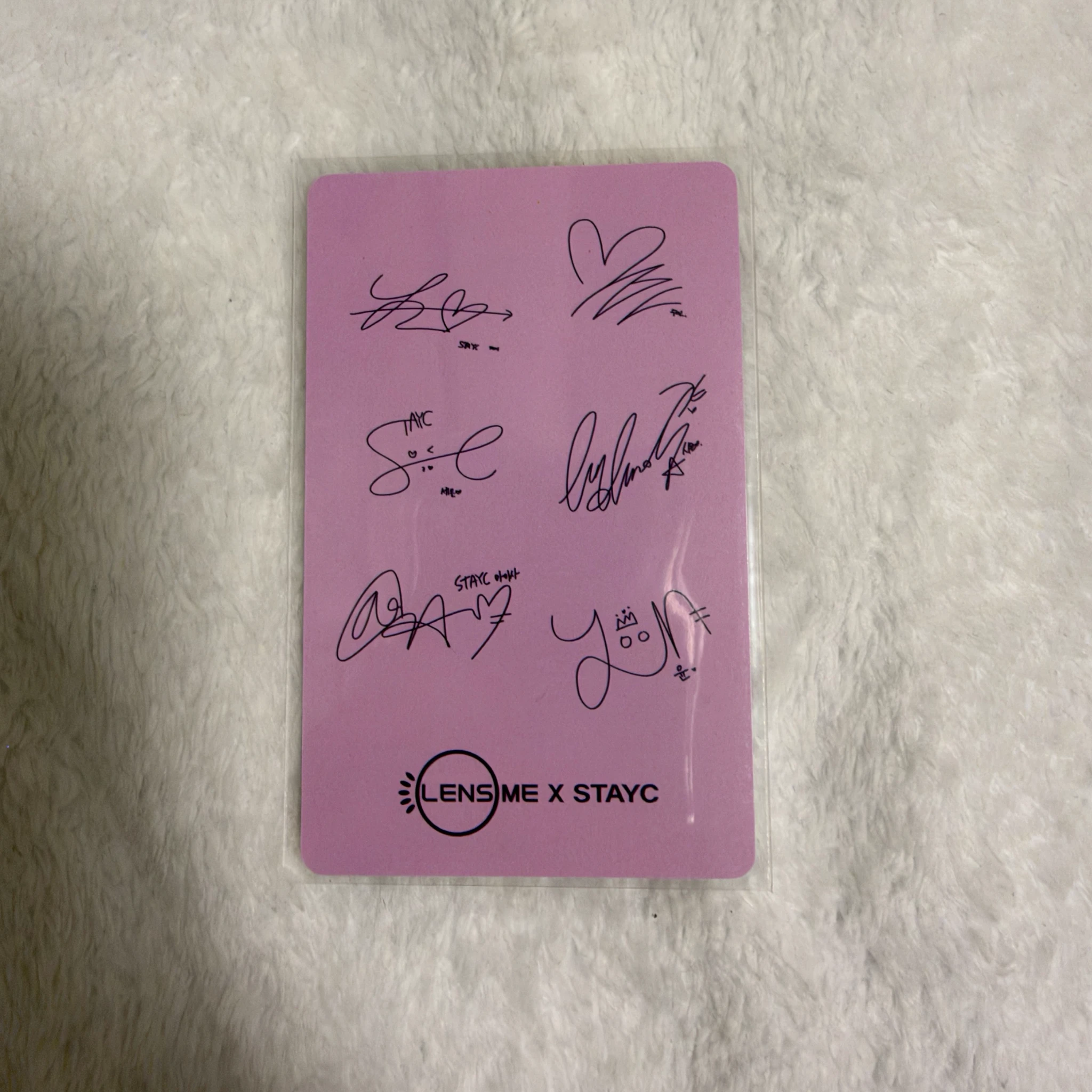 STAYC STAYC - Other pop-up store merch photocard listing photo 2