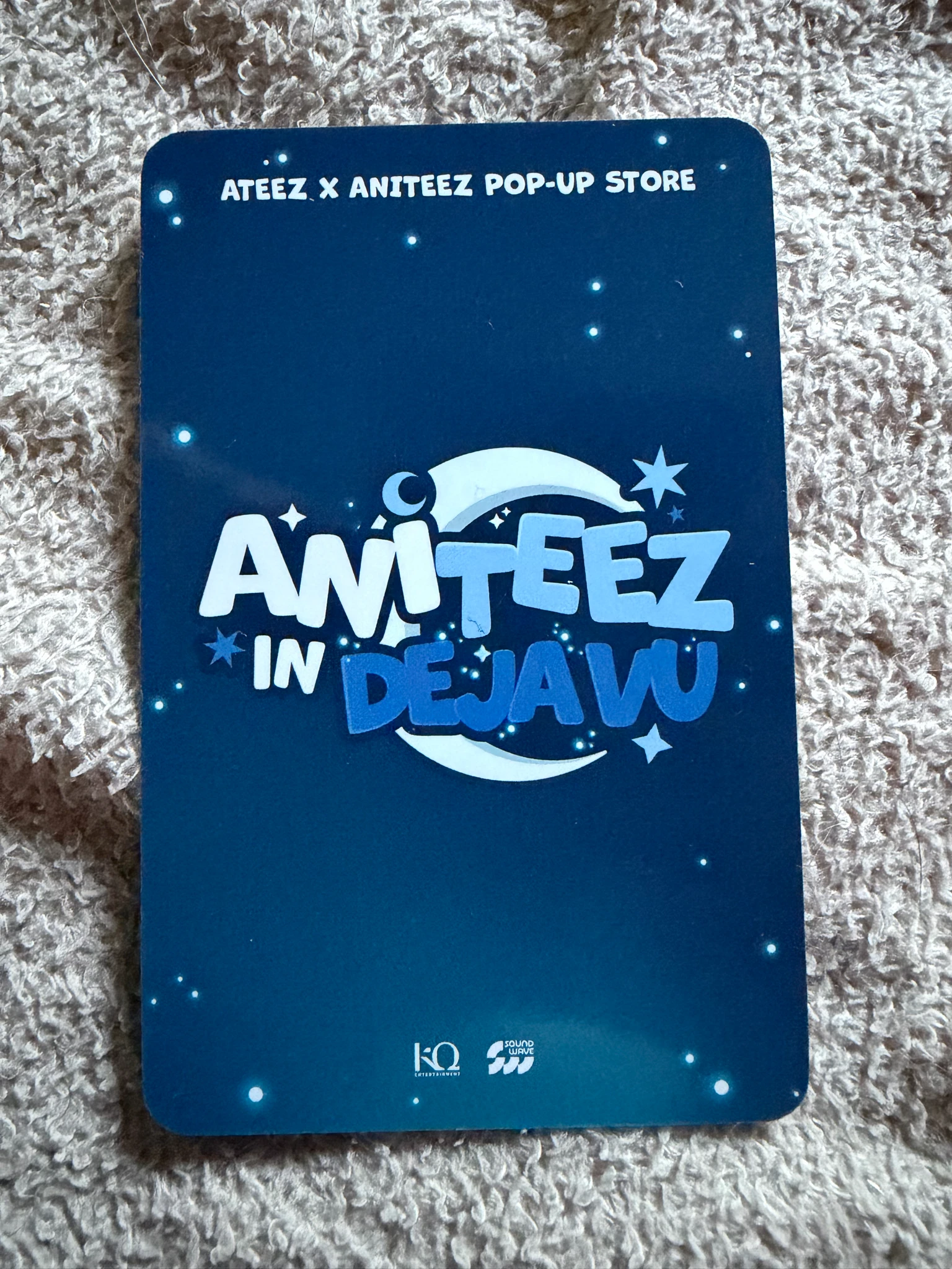 ATEEZ Jongho ATEEZ - Jongho - ANITEEZ IN DEJA VU Other merch photocard pop-up international version 1 listing photo 2