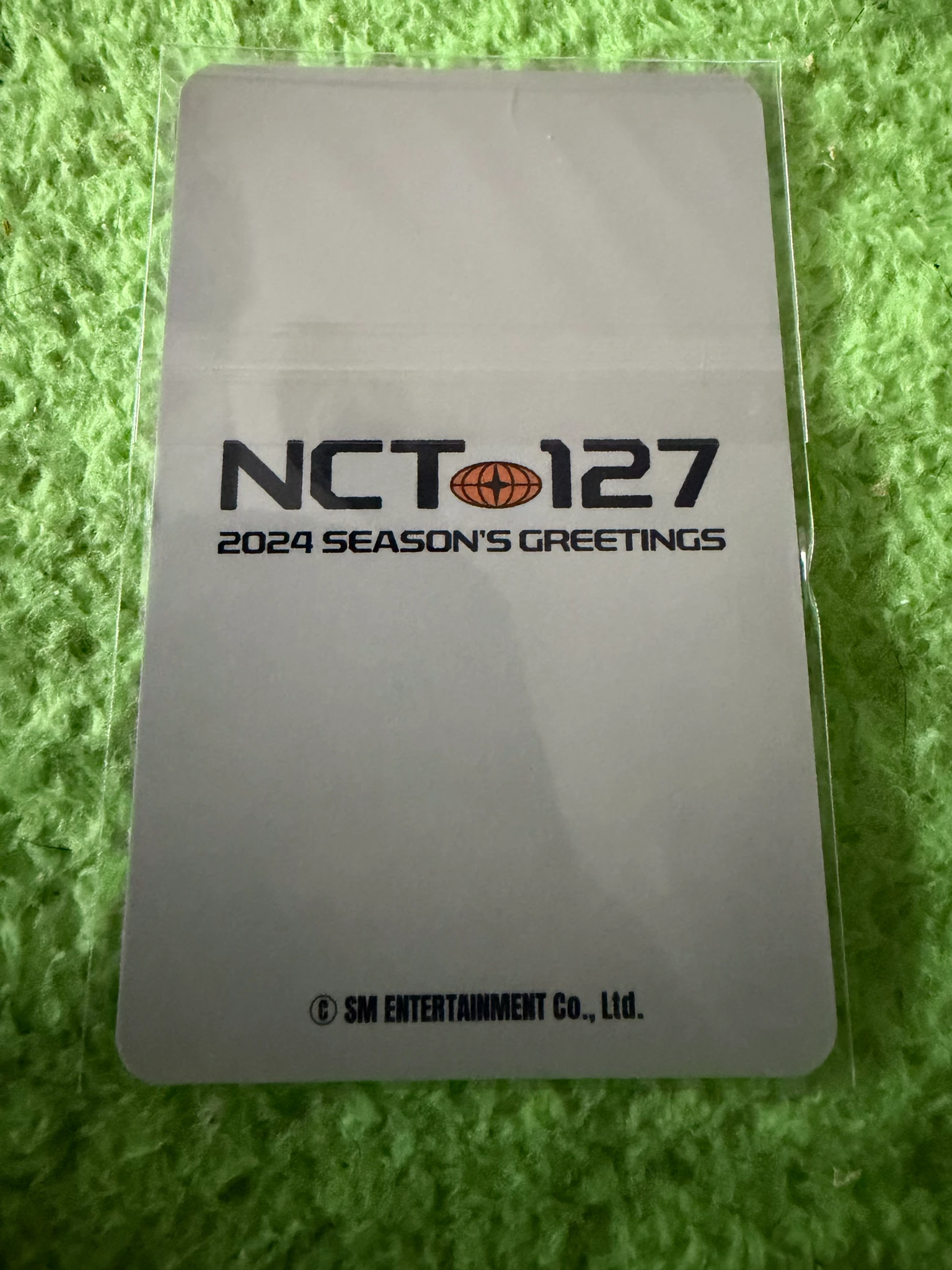 NCT 127 Jungwoo NCT 127 - Jungwoo - 2024 Season’s Greetings  Other merch photocard season's greetings pob (pre-order benefit) photocard set listing photo 2