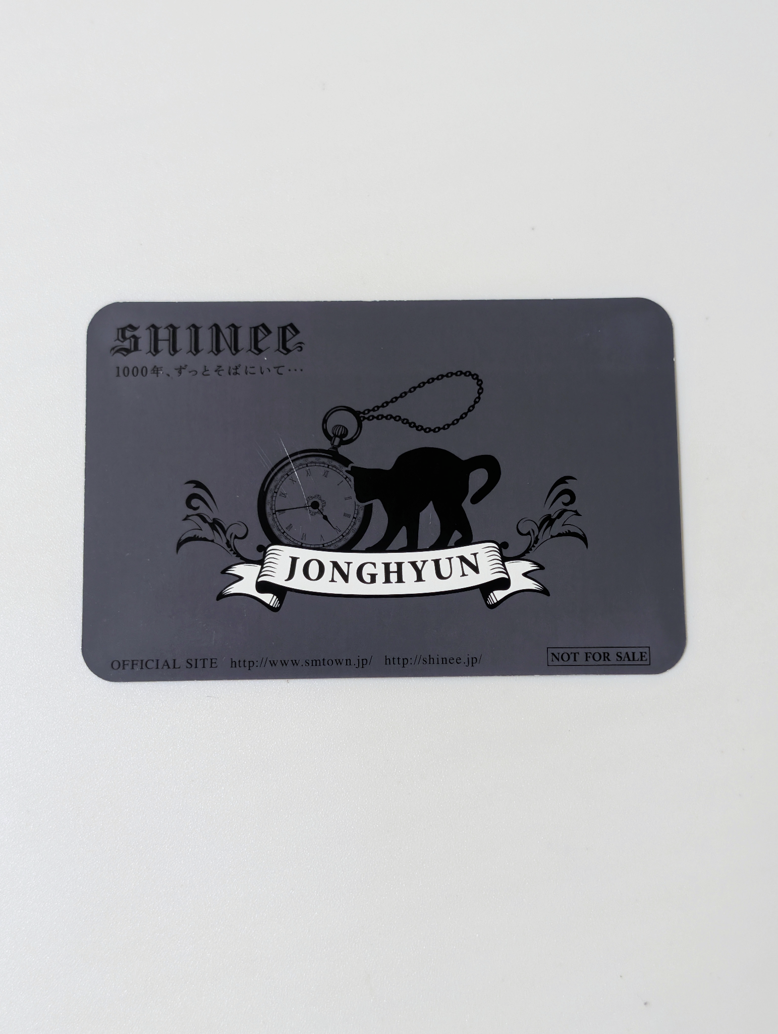 SHINee Jonghyun SHINee - Jonghyun - 1000年、ずっとそばにいて... Album album photocard japanese album listing photo 2