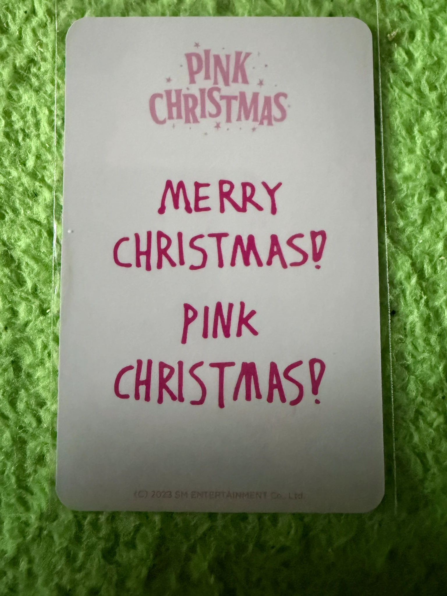 NCT Jungwoo NCT 127 - Jungwoo - Pink Christmas 2023 Other listing photo 2