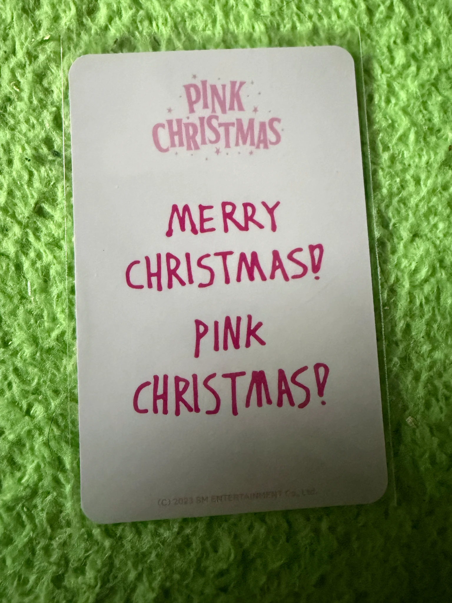 NCT Jungwoo NCT 127 - Jungwoo - Pink Christmas 2023 Other listing photo 2