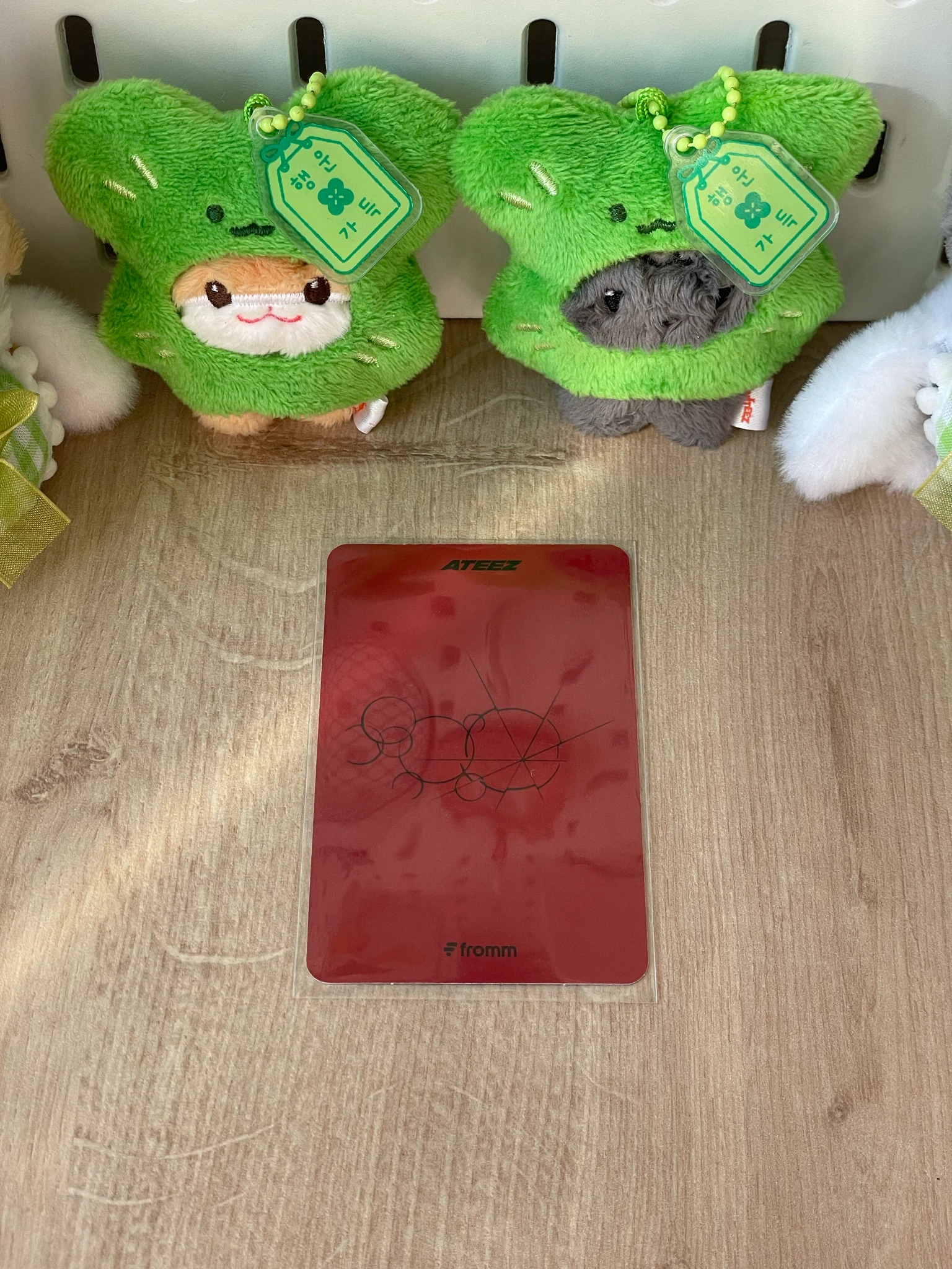 ATEEZ Wooyoung ATEEZ - Wooyoung - Golden Hour : Part.4 Album fromm store fansign round 2 listing photo 2