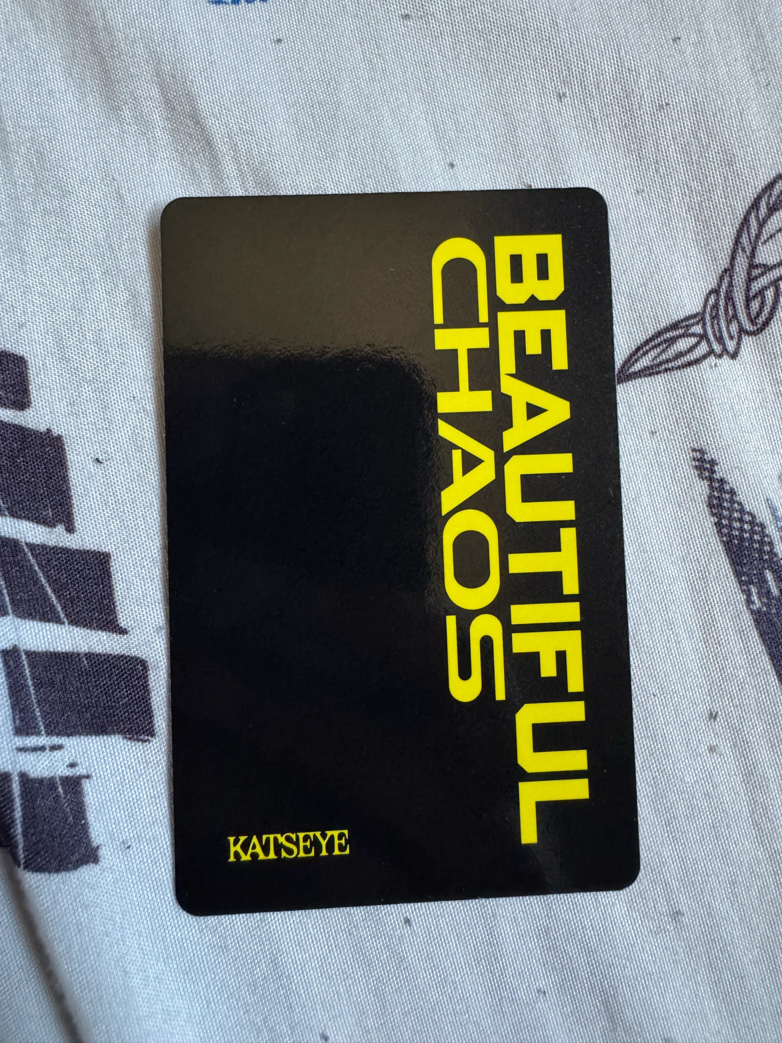 KATSEYE Lara KATSEYE - Lara - BEAUTIFUL CHAOS Album trading card B version merch photocard pop-up listing photo 2