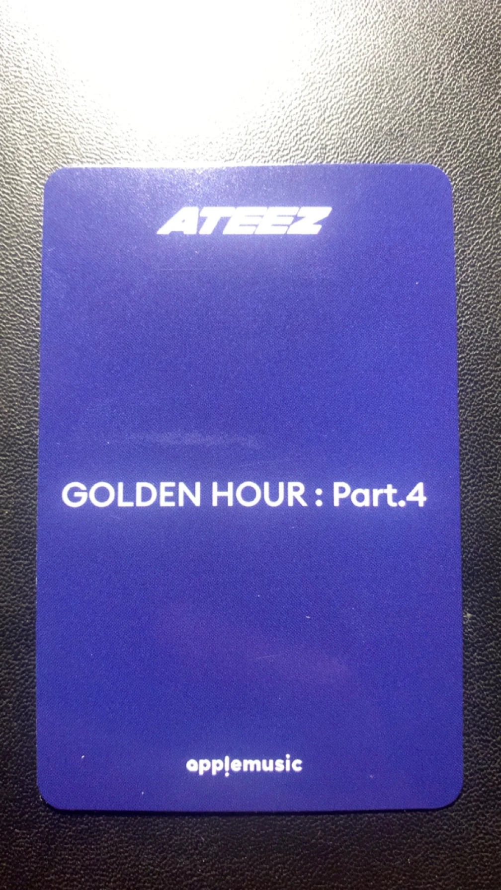 ATEEZ Seonghwa ATEEZ - Seonghwa - Golden Hour : Part.4 Album apple music pob (pre-order benefit) round 1 photobook version FPO listing photo 2