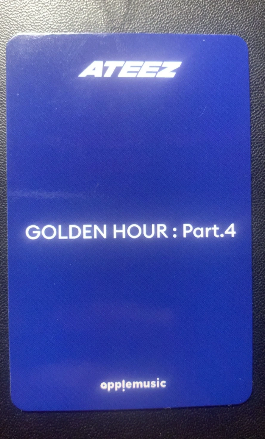 ATEEZ Jongho ATEEZ - Jongho - Golden Hour : Part.4 Album apple music pob (pre-order benefit) round 1 photobook version FPO listing photo 2