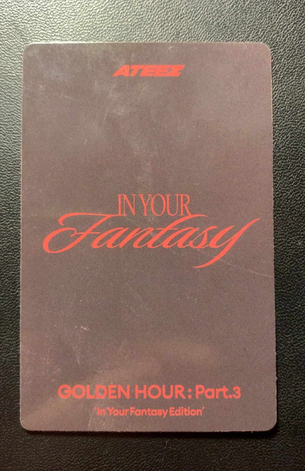 ATEEZ Yunho ATEEZ - Yunho - Golden Hour : Part.3 'In Your Fantasy Edition' Album listing photo 2
