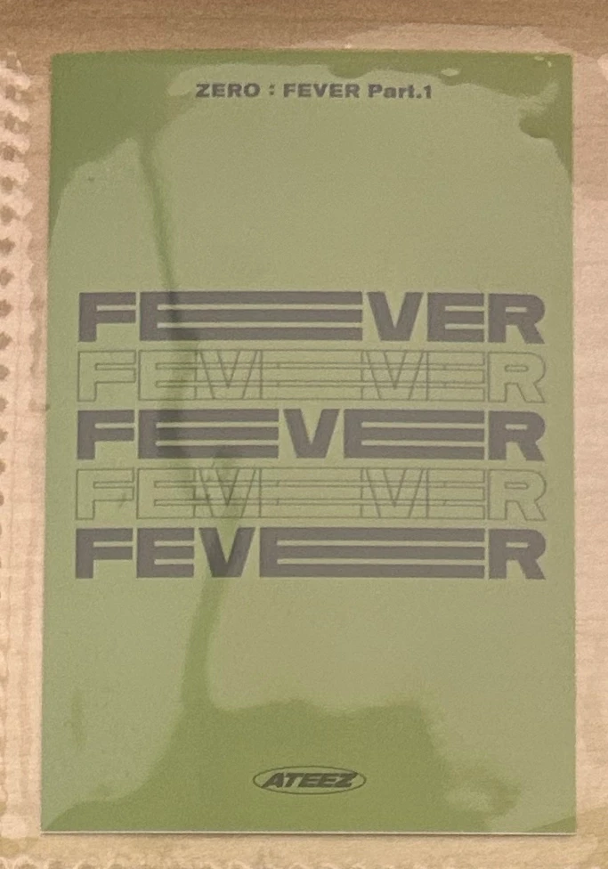 ATEEZ Mingi ATEEZ - Mingi - ZERO : FEVER Part.1 Album album photocard Platform Thanxx ver. image card listing photo 2