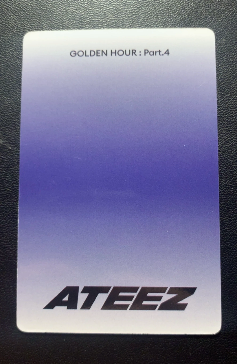 ATEEZ San ATEEZ - San - Golden Hour : Part.4 Album album photocard poca album listing photo 2