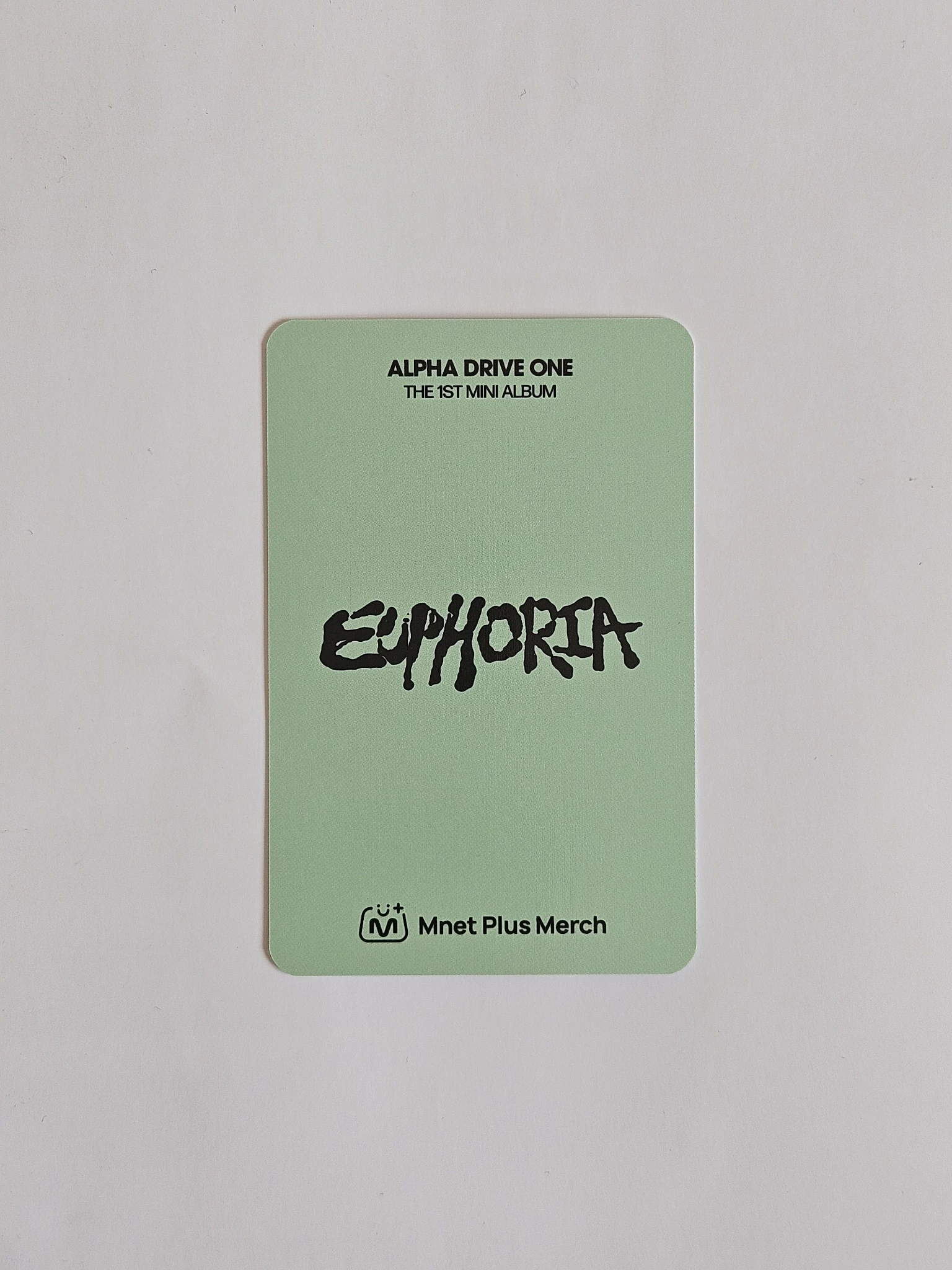 ALPHA DRIVE ONE Geonwoo ALPHA DRIVE ONE - Geonwoo - EUPHORIA Album pob (pre-order benefit) mnet plus merch freak alarm version listing photo 2