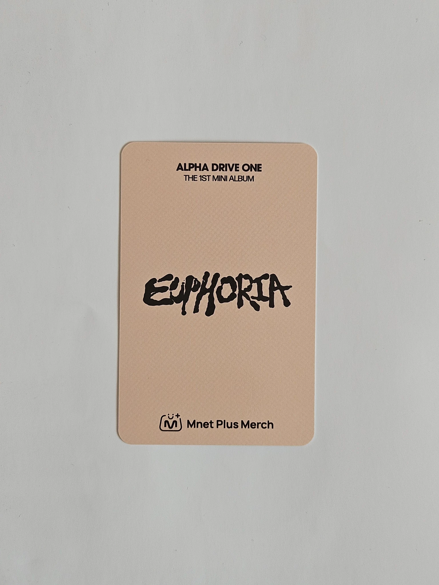 ALPHA DRIVE ONE Geonwoo ALPHA DRIVE ONE - Geonwoo - EUPHORIA Album mnet plus merch pob (pre-order benefit) jewel case version listing photo 2