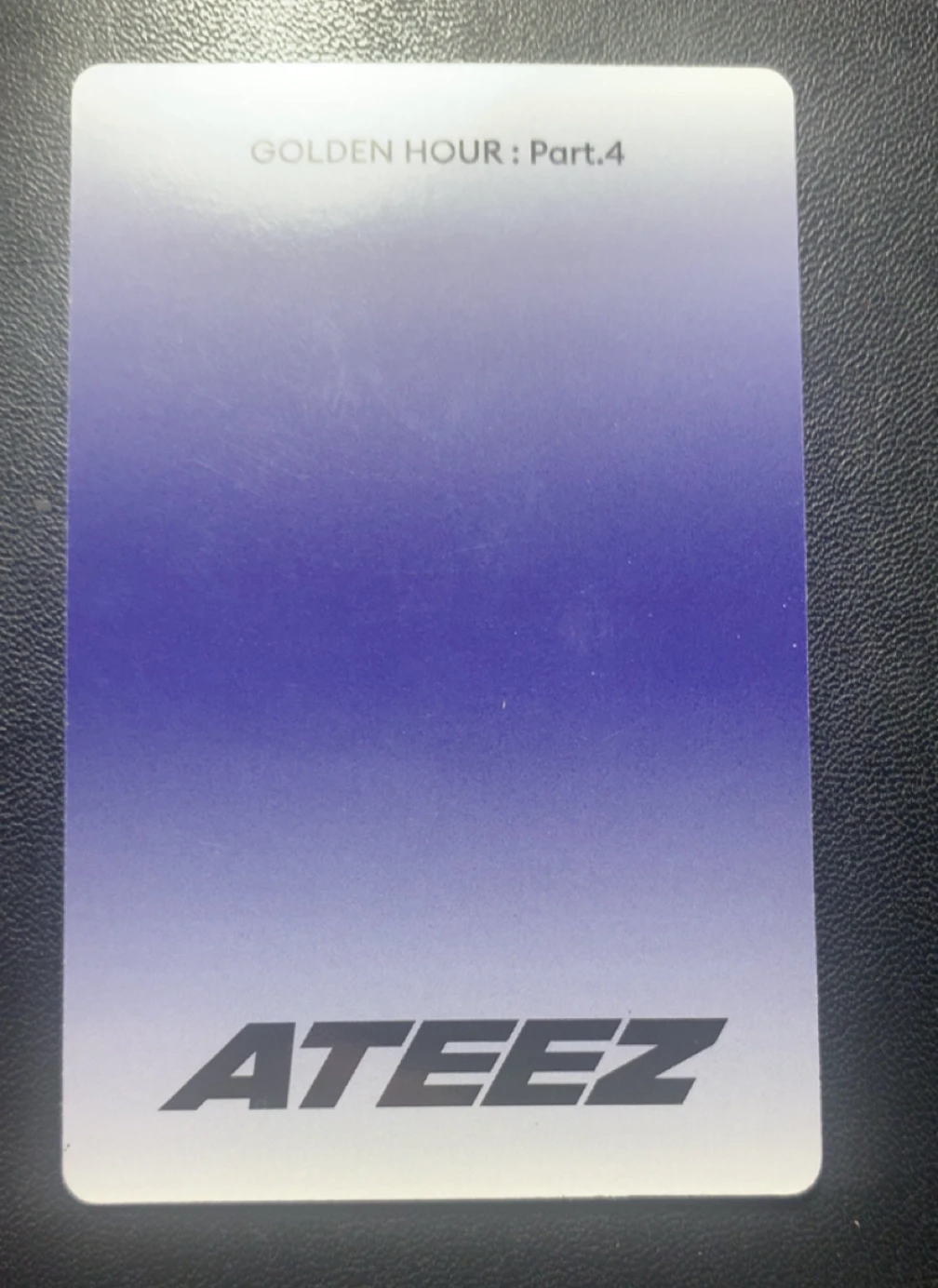 ATEEZ Jongho ATEEZ - Jongho - Golden Hour : Part.4 Album album photocard poca album listing photo 2