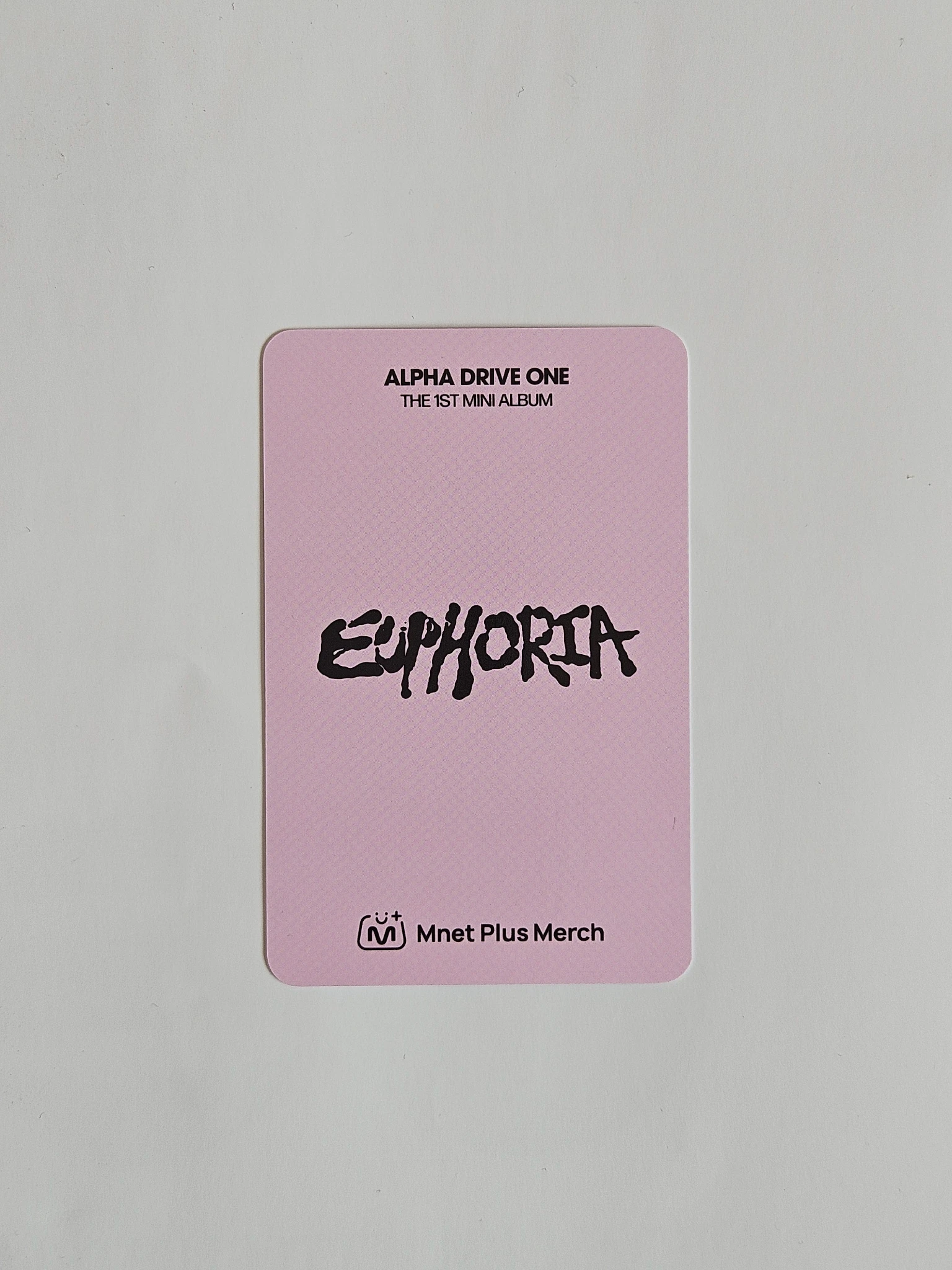 ALPHA DRIVE ONE Geonwoo ALPHA DRIVE ONE - Geonwoo - EUPHORIA Album mnet plus fansign offline listing photo 2