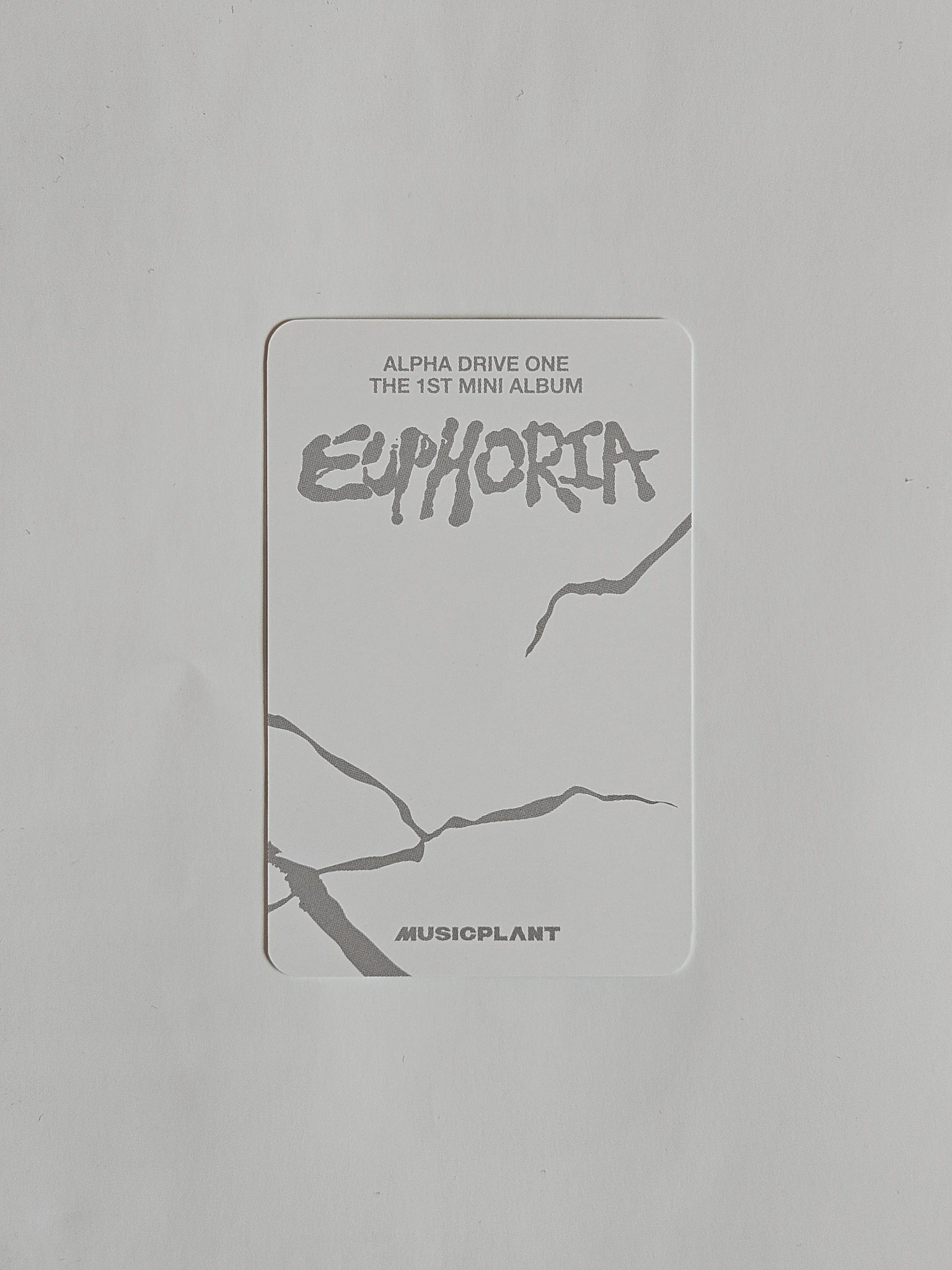 ALPHA DRIVE ONE Geonwoo ALPHA DRIVE ONE - Geonwoo - EUPHORIA Album musicplant fansign listing photo 2