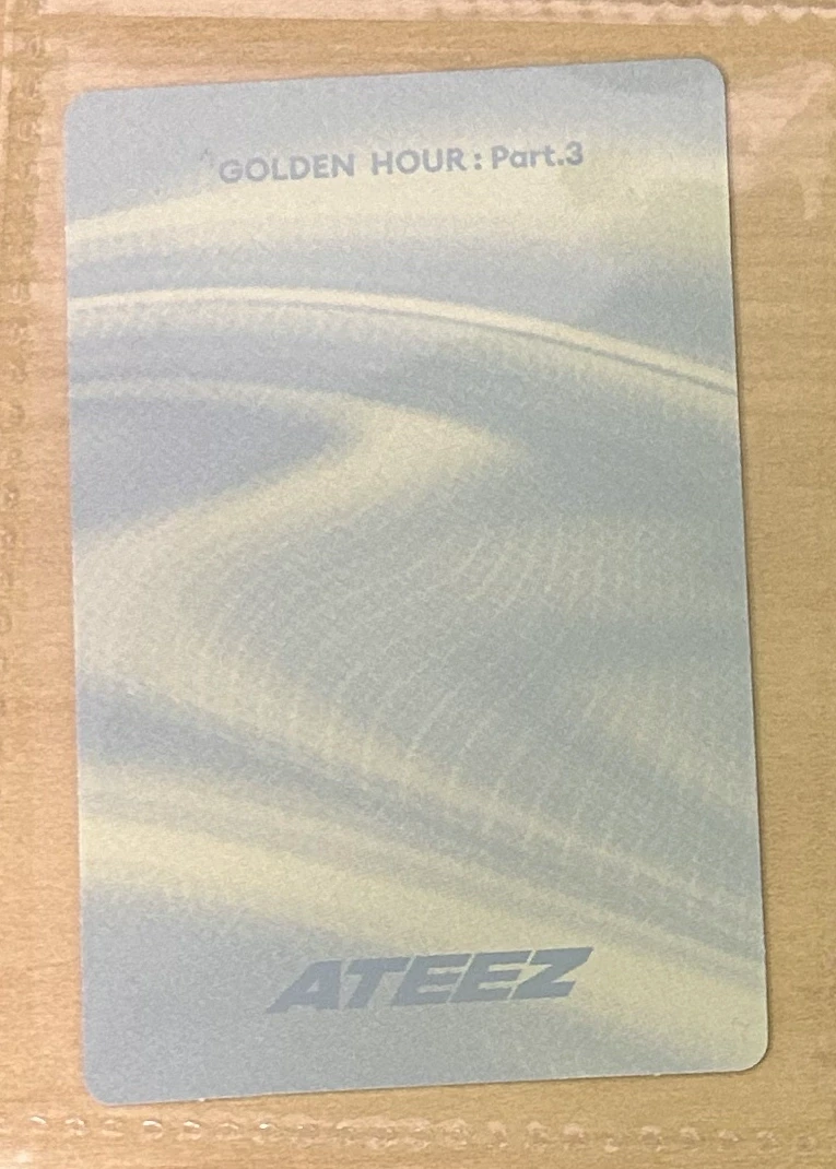 ATEEZ Wooyoung ATEEZ - Wooyoung - Golden Hour : Part.3 Album - Poca Album listing photo 2