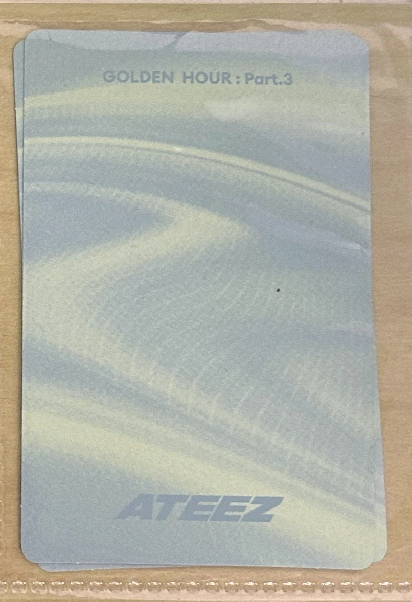 ATEEZ Yeosang ATEEZ - Yeosang - Golden Hour : Part.3 Album poca album album photocard version 1 listing photo 2