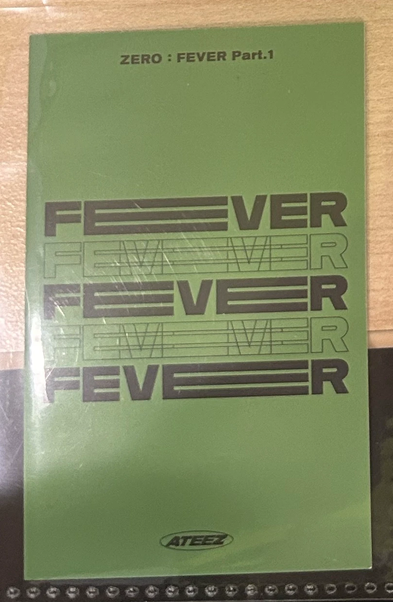 ATEEZ Yeosang ATEEZ - Yeosang - ZERO : FEVER Part.1 Album image card platform version thanxx version album photocard listing photo 2