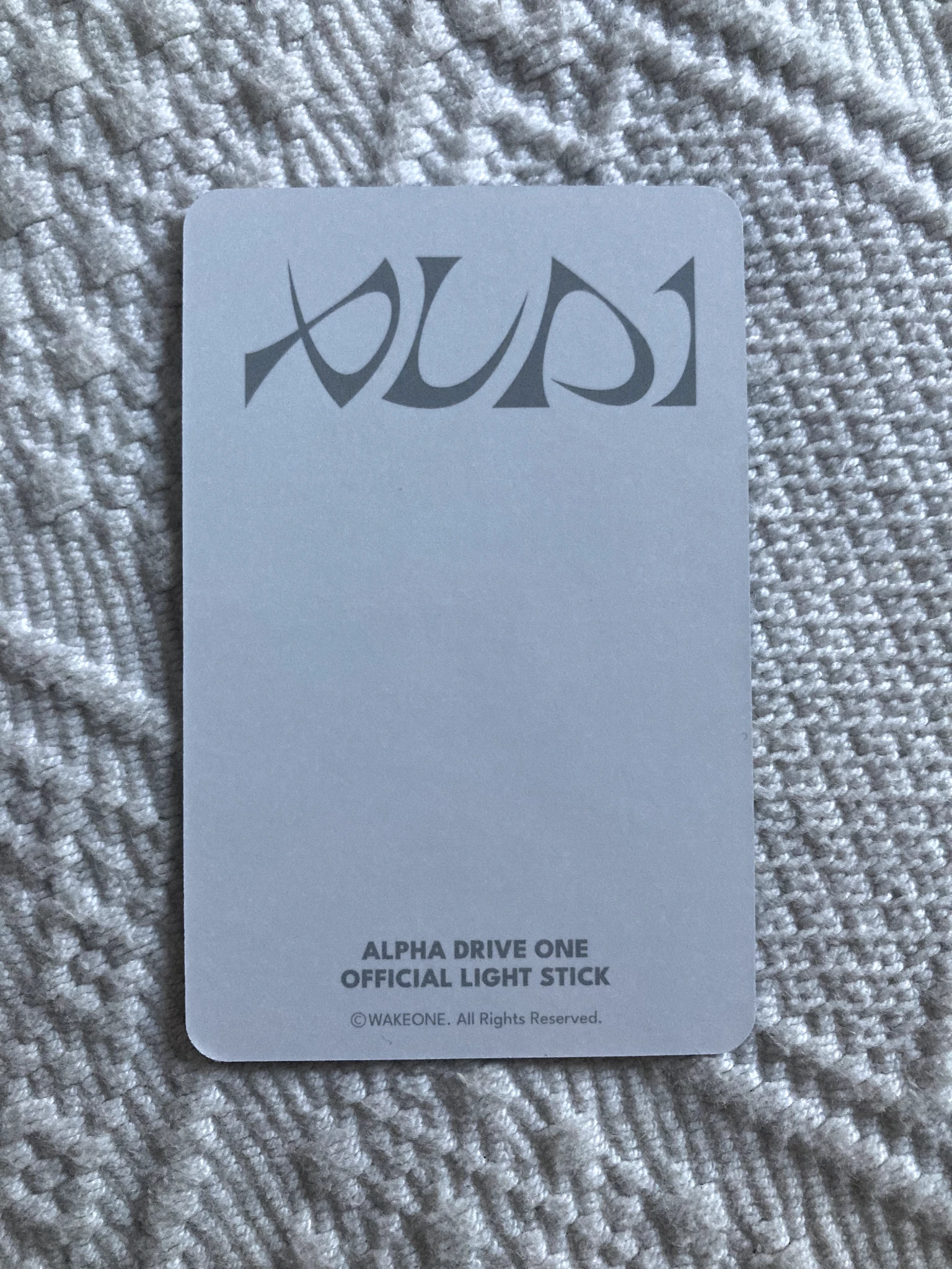 ALPHA DRIVE ONE Leo ALPHA DRIVE ONE - Leo - Alpha Drive One Official Light Stick Other merch photocard listing photo 2