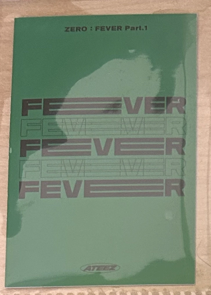 ATEEZ Hongjoong ATEEZ - Hongjoong - ZERO : FEVER Part.1 Album platform version album photocard image card thanxx version listing photo 2