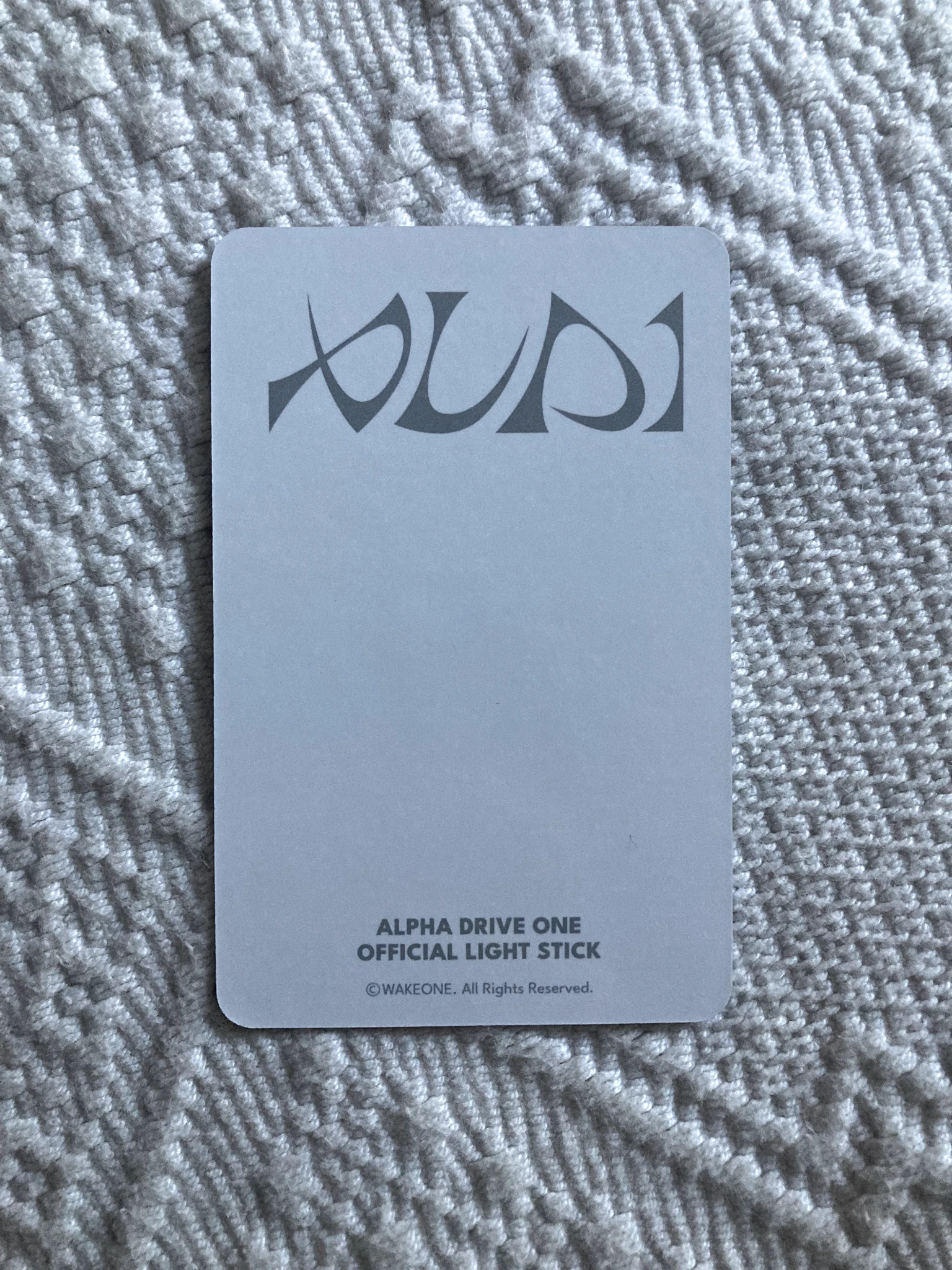 ALPHA DRIVE ONE Junseo ALPHA DRIVE ONE - Junseo - Alpha Drive One Official Light Stick Other merch photocard listing photo 2