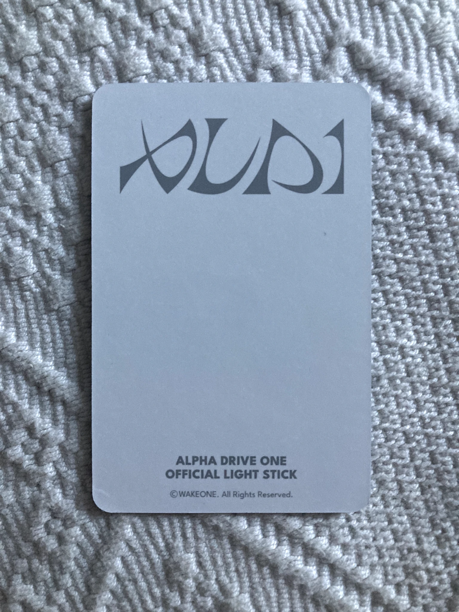 ALPHA DRIVE ONE Xinlong ALPHA DRIVE ONE - Xinlong - Alpha Drive One Official Light Stick Other merch photocard listing photo 2