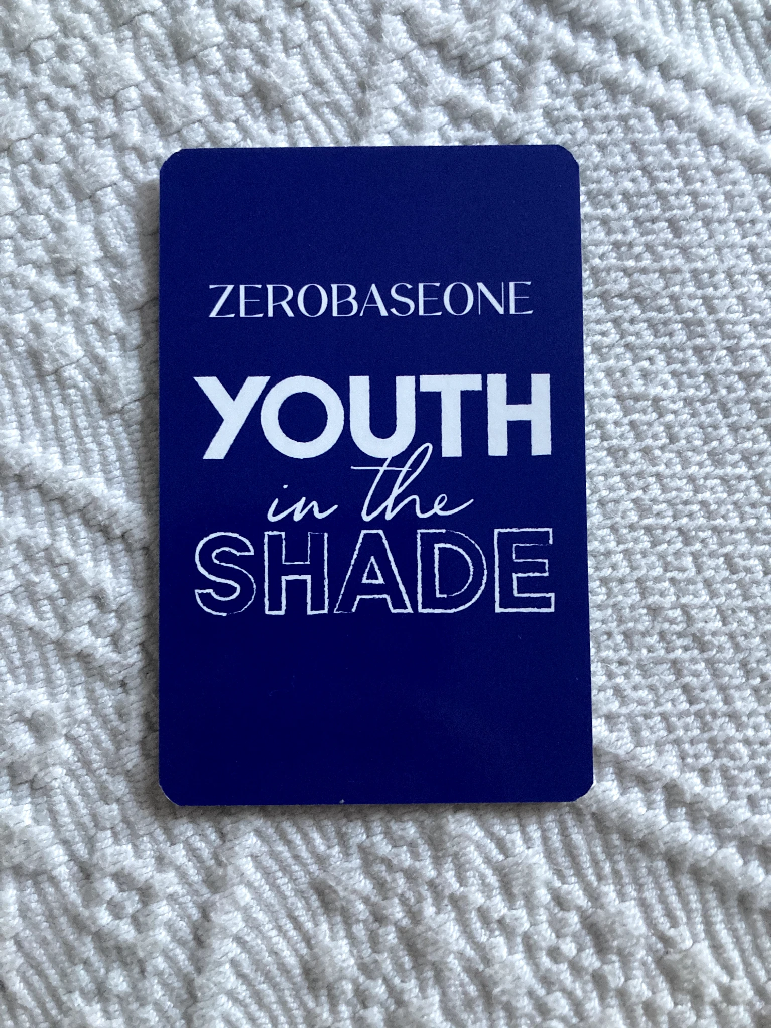ZEROBASEONE Matthew ZEROBASEONE - Matthew - Youth in the Shade Album pob (pre-order benefit) makestar listing photo 2