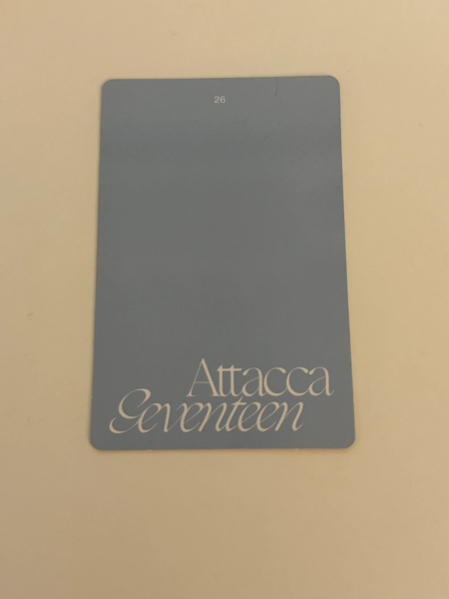 SEVENTEEN Dino SEVENTEEN - Dino - Attacca Album album photocard op.1 version listing photo 2