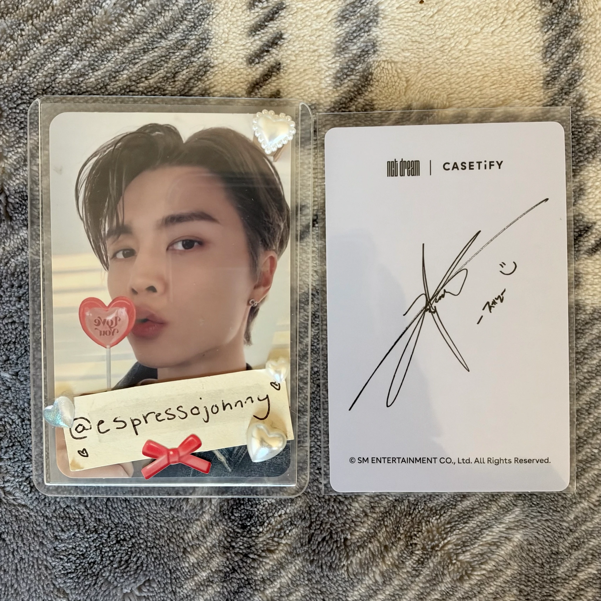NCT DREAM Jeno NCT DREAM - Jeno - CASETiFY X NCT DREAM Other trading card brand collaboration casetify listing photo 2