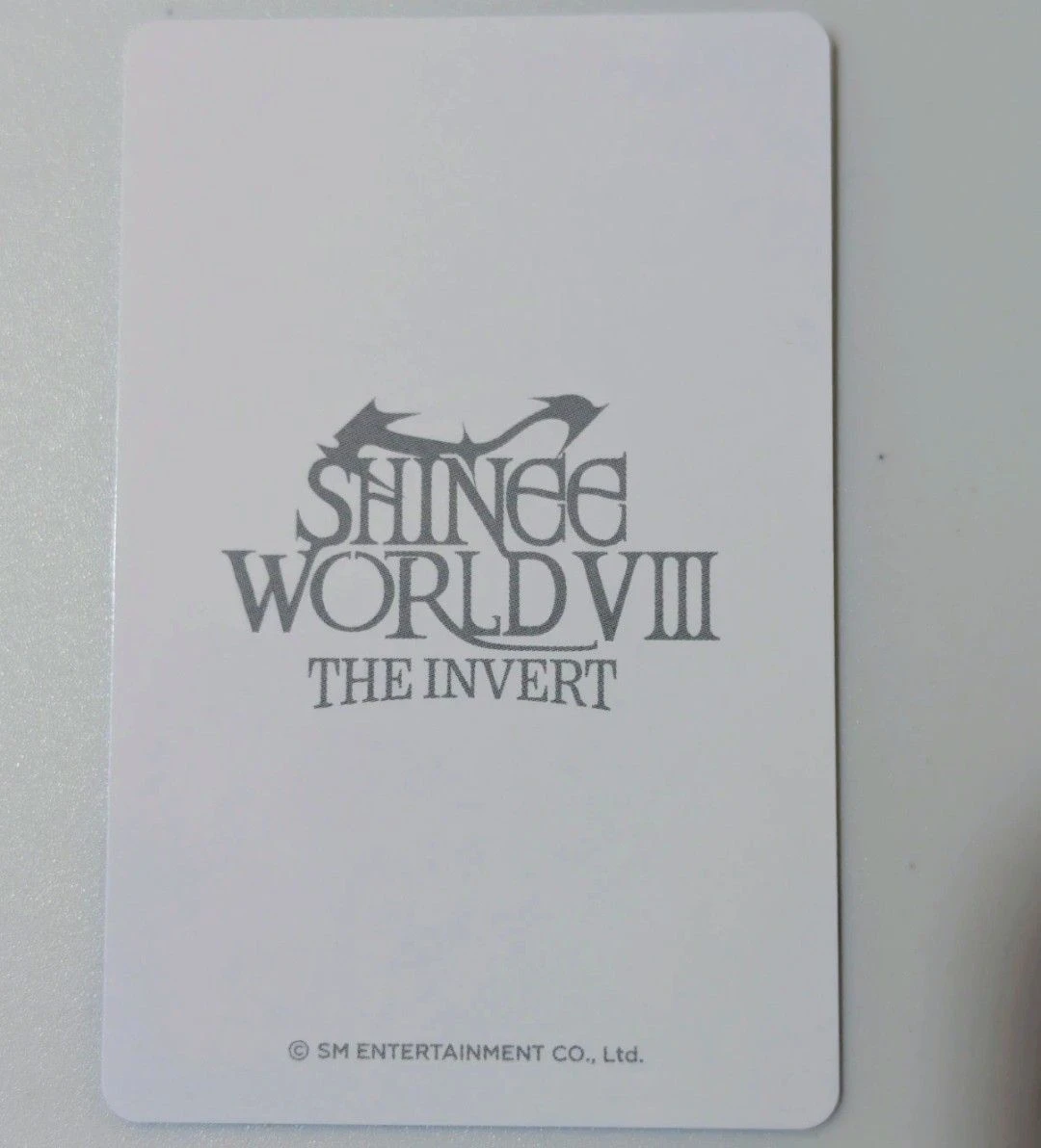 SHINee Onew SHINee - Onew - SHINee WORLD VIII : THE INVERT - The Trilogy I Event random photocard trading card listing photo 2