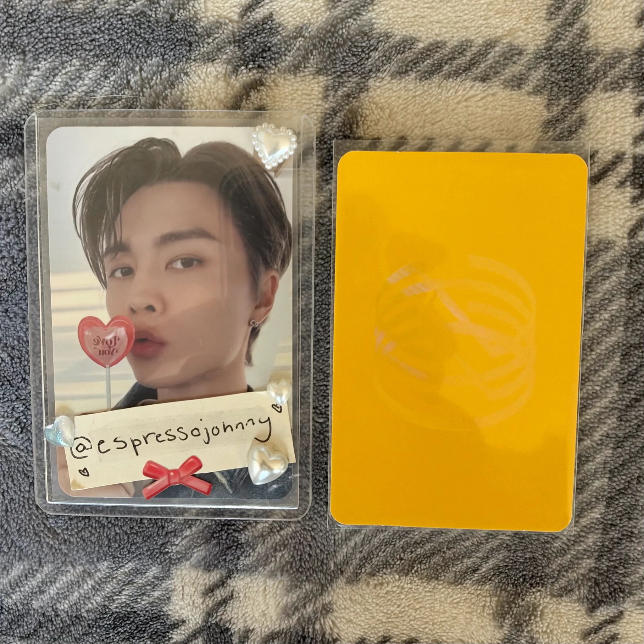 NCT Jaehyun NCT - Jaehyun - NCT 2020 Resonance Pt.2 Album departure version album photocard id card holographic (hologram) horizontal listing photo 2