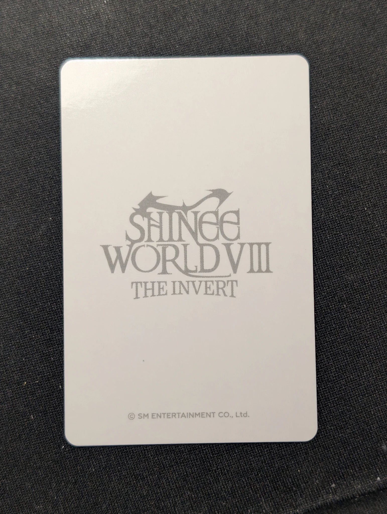 SHINee Key SHINee - Key - SHINee WORLD VIII : THE INVERT - The Trilogy I Event random photocard trading card listing photo 2