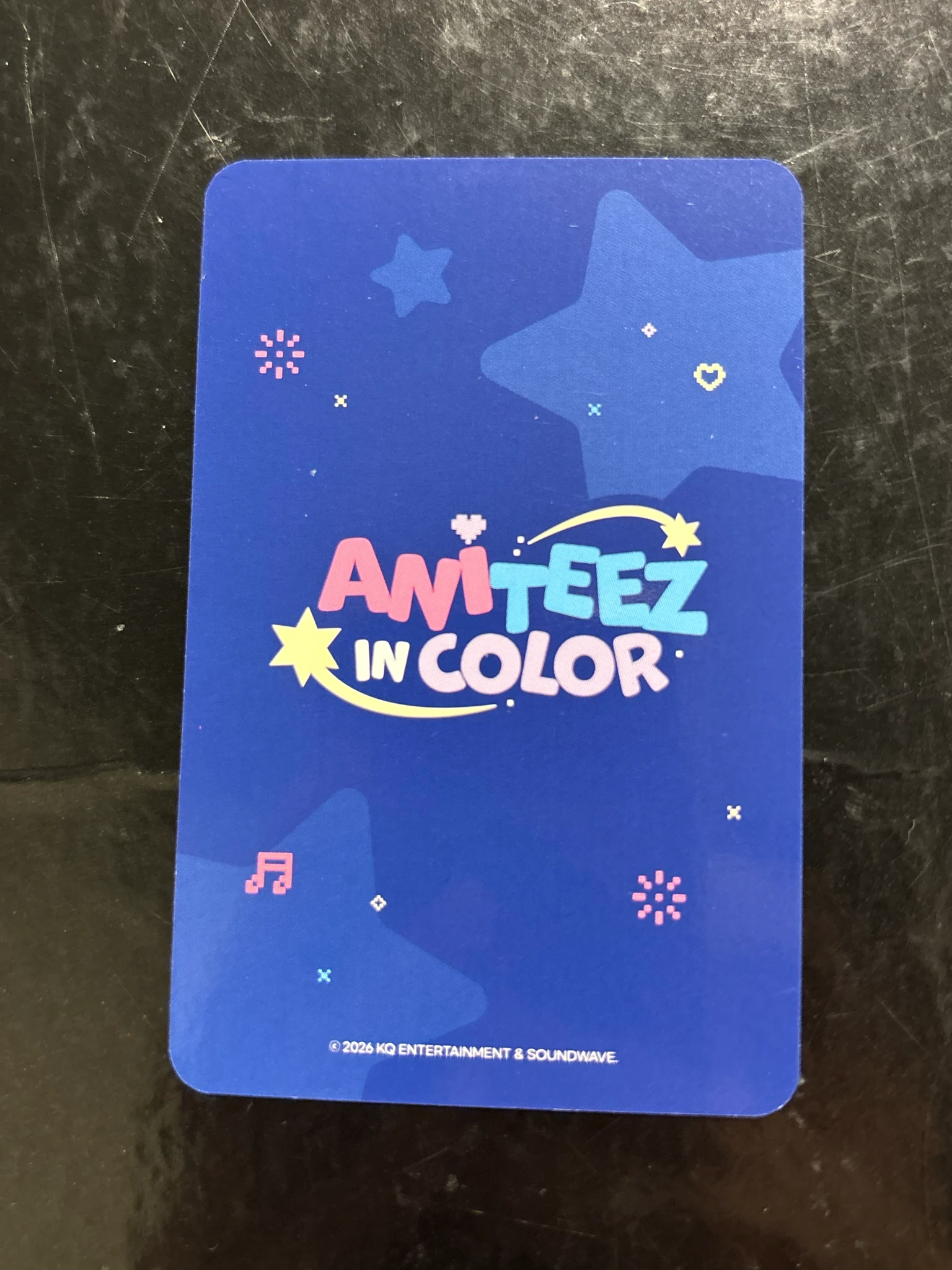 ATEEZ Mingi ATEEZ - Mingi - ANITEEZ IN COLOR Other version 1 trading card listing photo 2