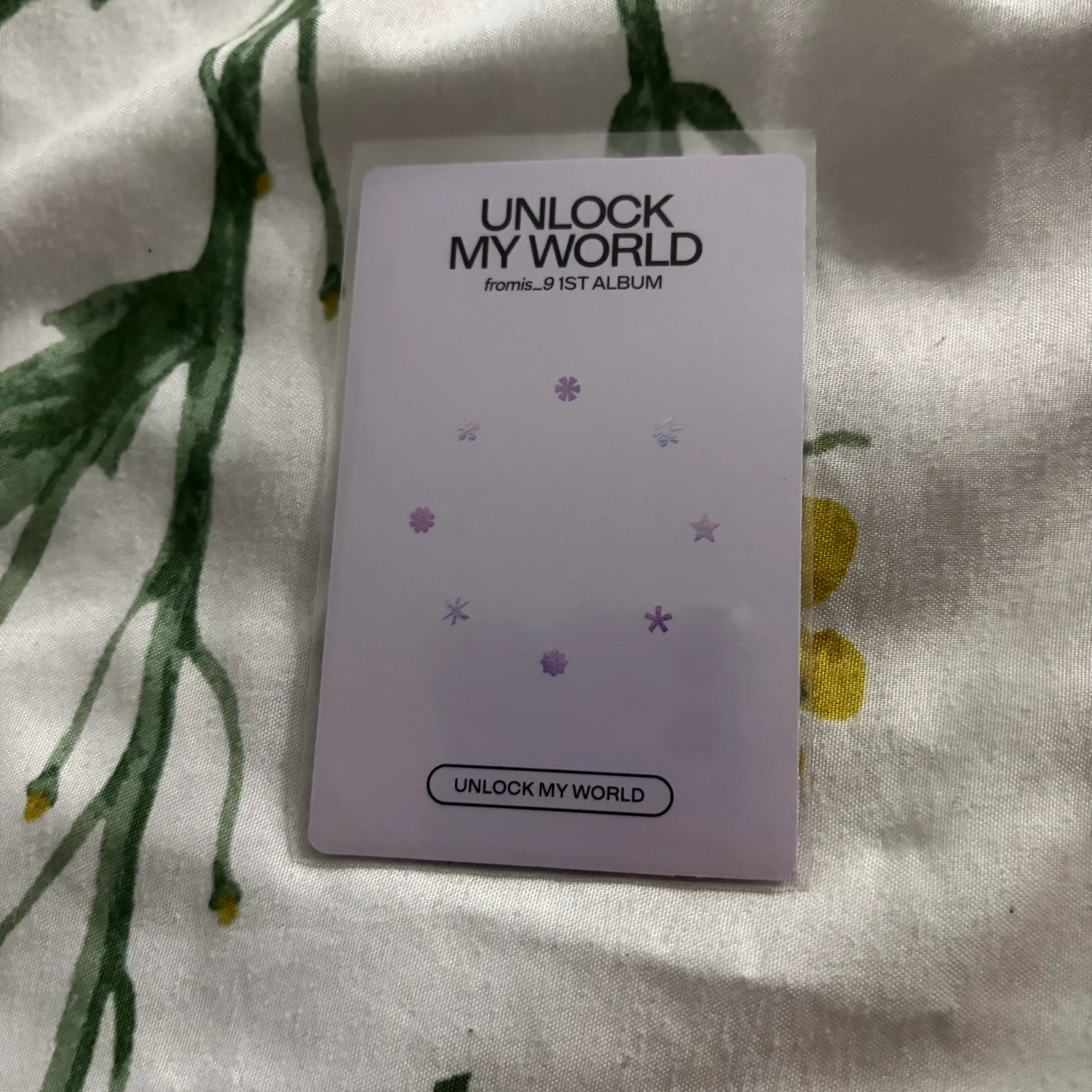fromis_9 Saerom fromis_9 - Saerom - Unlock My World Album album photocard compact version listing photo 2