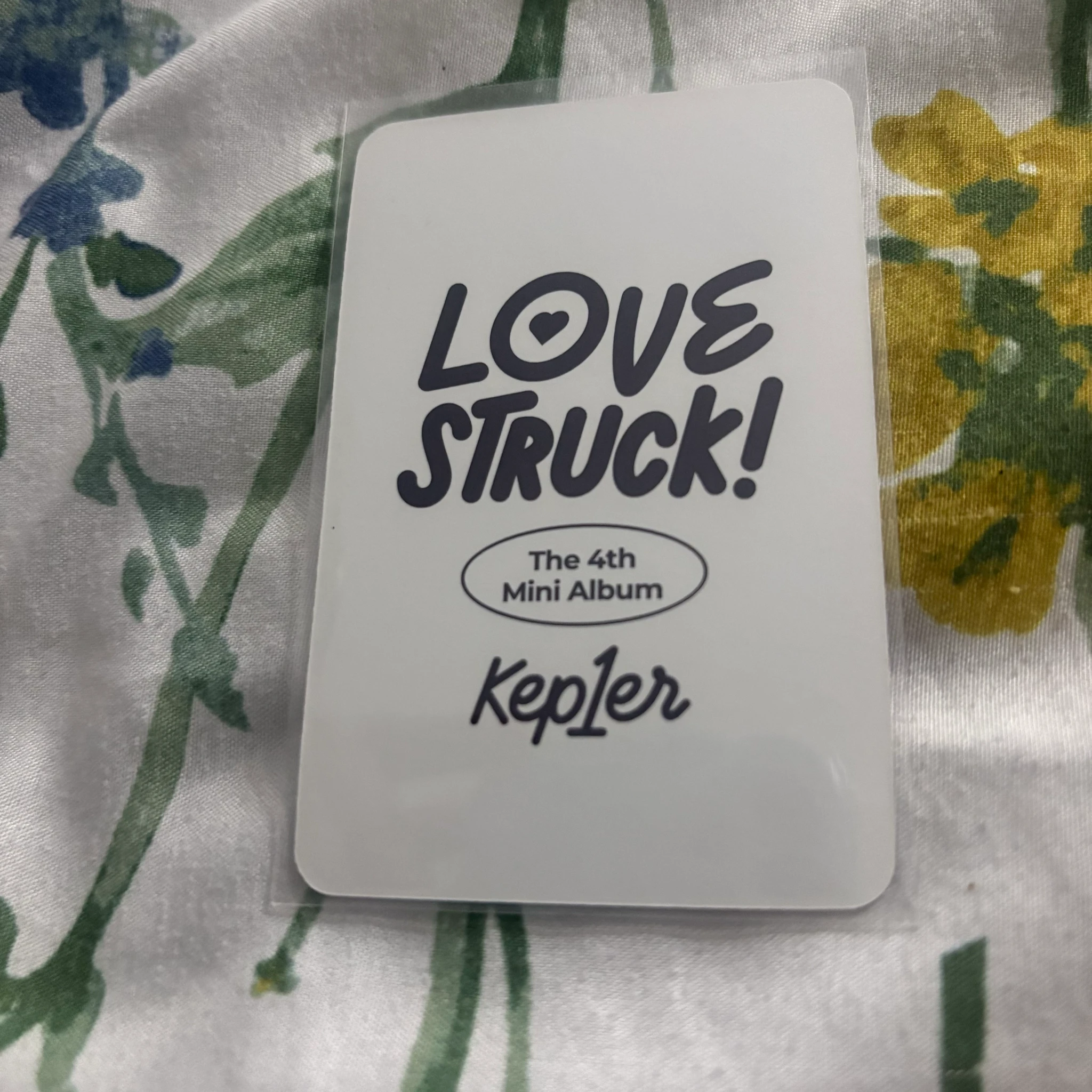Kep1er Youngeun Kep1er - Youngeun - LOVESTRUCK! Album pob (pre-order benefit) musickorea (music korea) listing photo 2