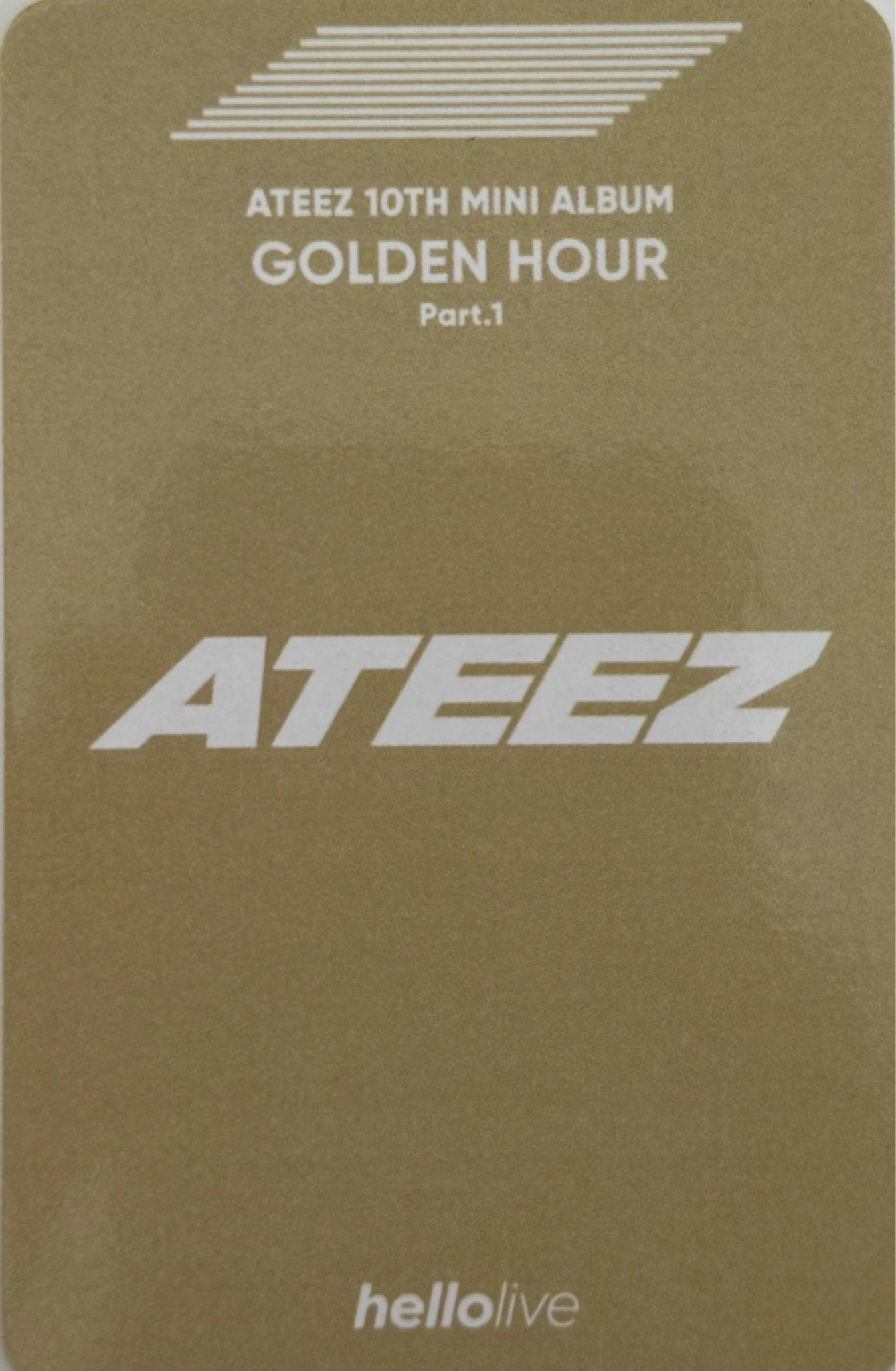 ATEEZ Seonghwa ATEEZ - Seonghwa - Golden Hour : Part.1 Album hellolive listing photo 2