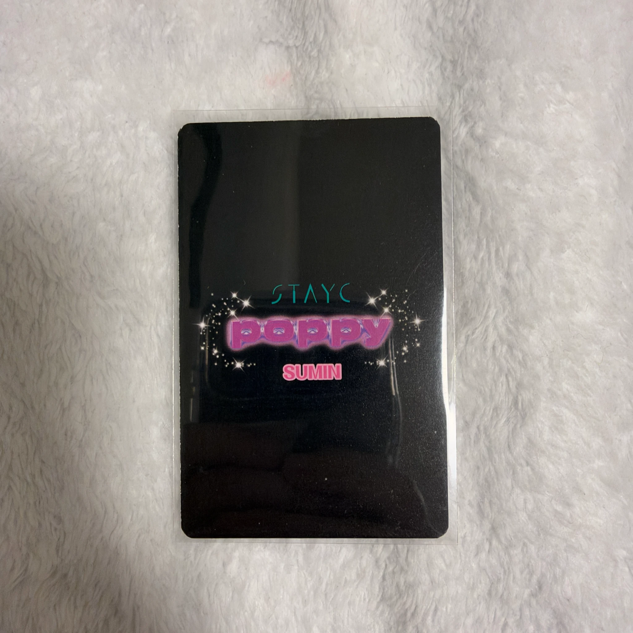 STAYC Sumin STAYC - Sumin - POPPY Album bushiya lucky draw listing photo 2