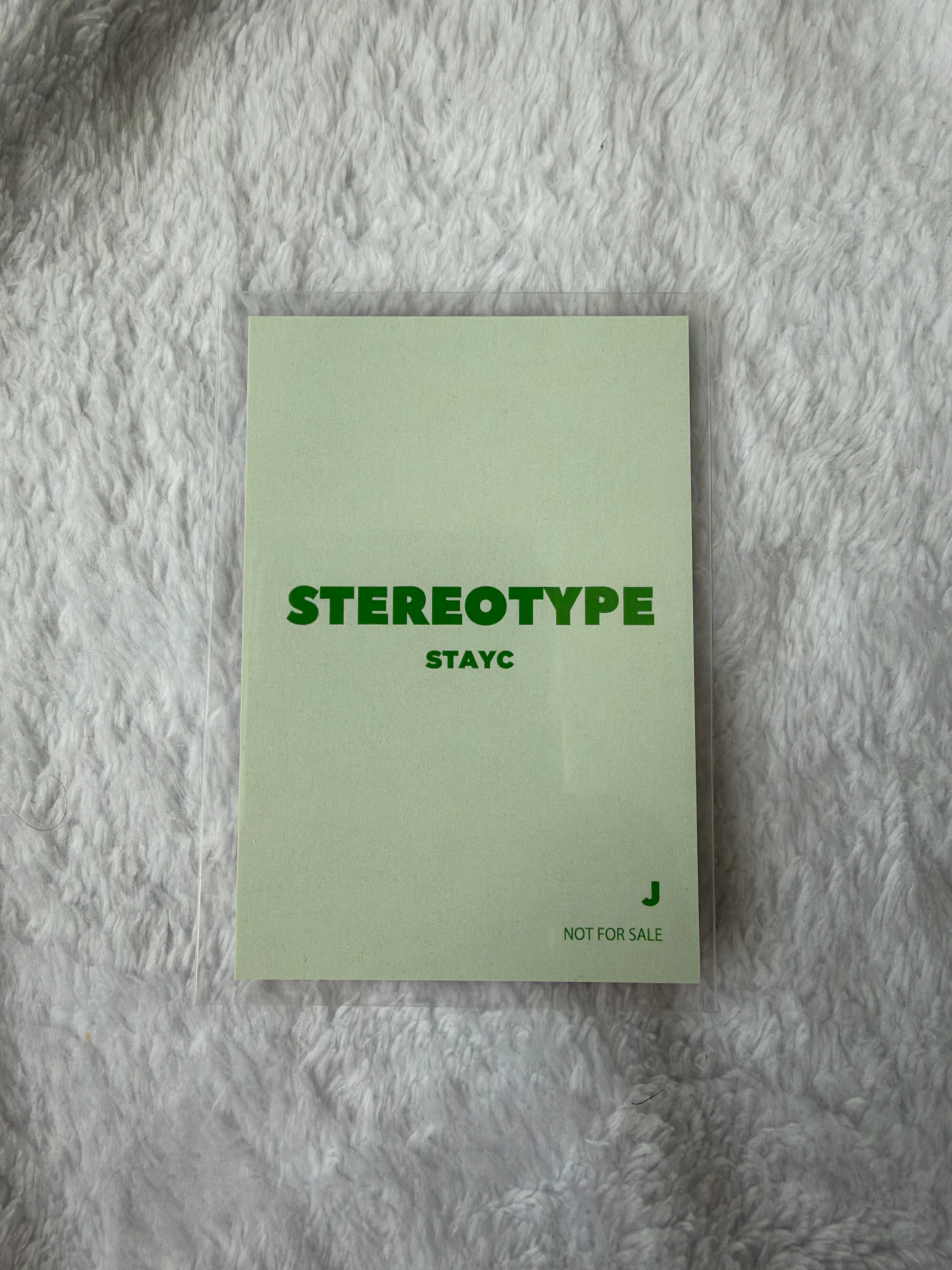 STAYC J STAYC - J - STEREOTYPE Album tower records japan pob (pre-order benefit) listing photo 2