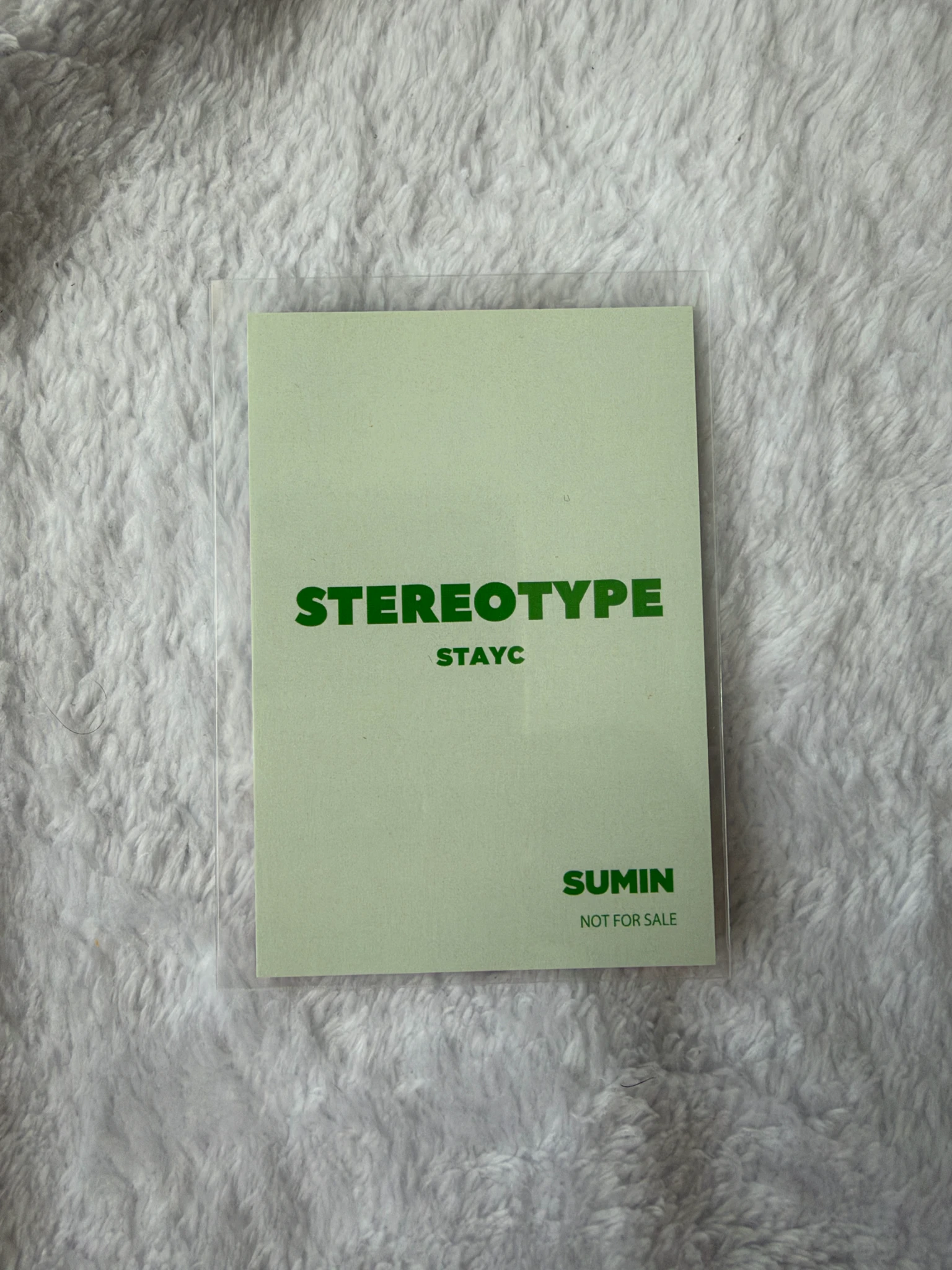 STAYC Sumin STAYC - Sumin - STEREOTYPE Album tower records japan bushiya pob (pre-order benefit) listing photo 2