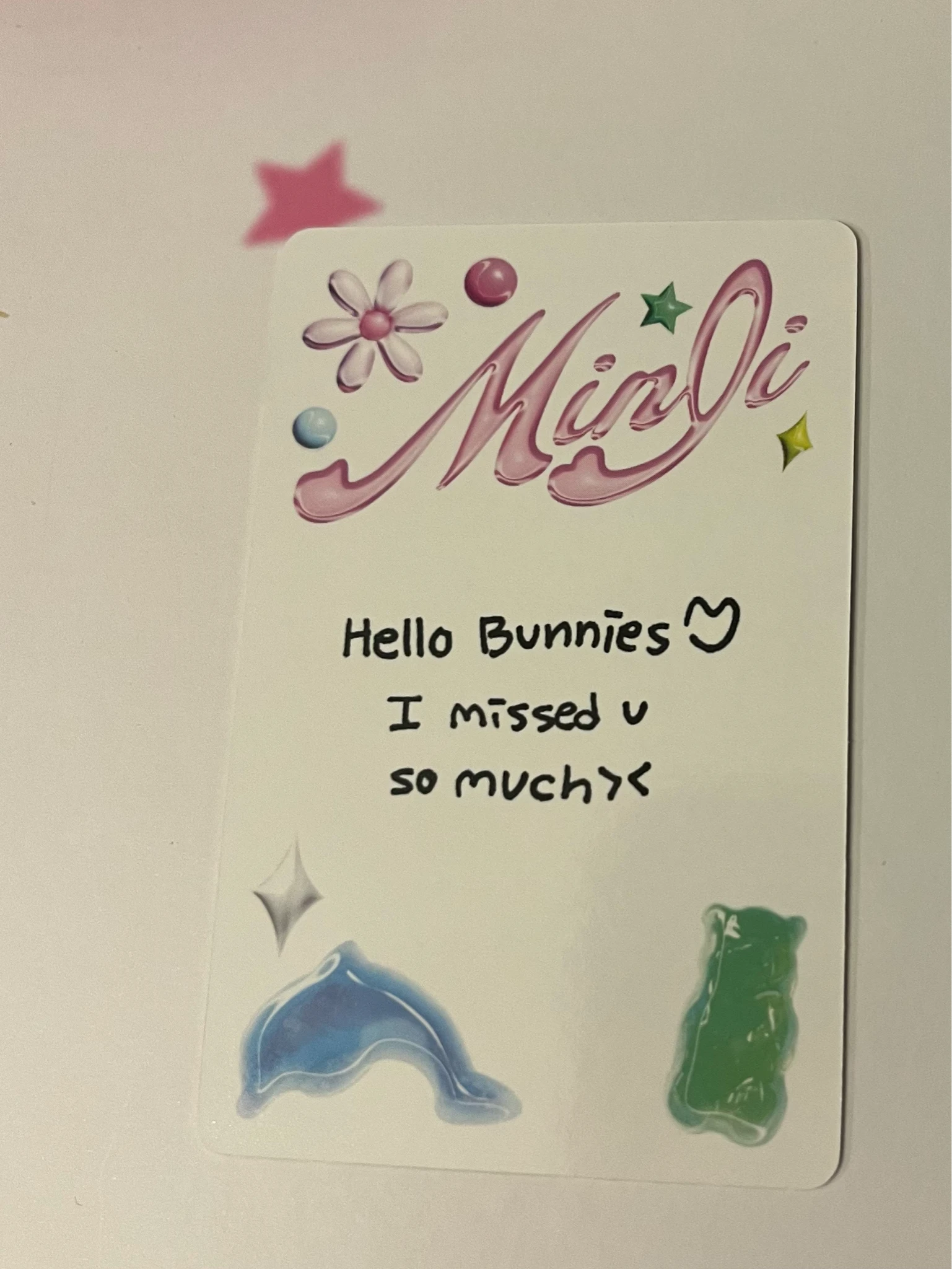 NewJeans Minji NewJeans - Minji - Get Up Album album photocard bunny beach bag version minji version listing photo 2