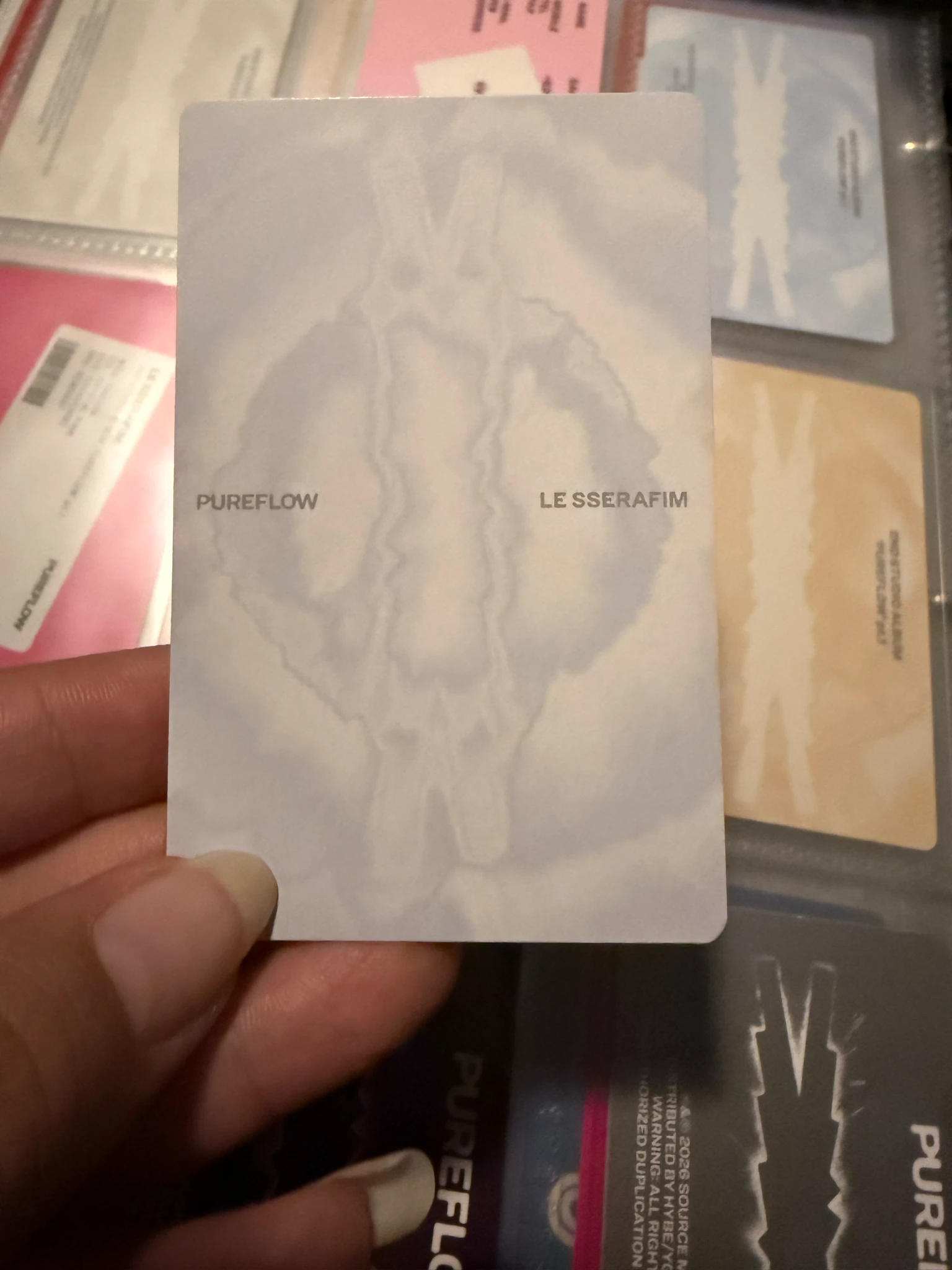 LE SSERAFIM Huh Yunjin LE SSERAFIM - Huh Yunjin - PUREFLOW pt.1 Album hello82 standard version listing photo 2