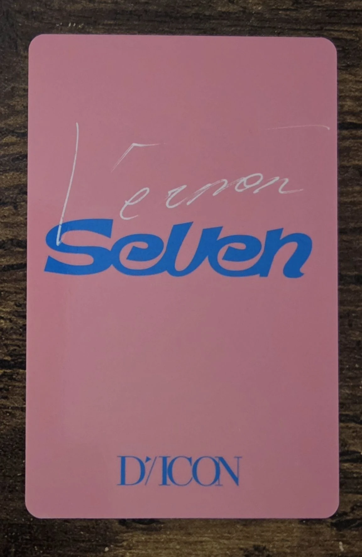 SEVENTEEN Vernon SEVENTEEN - Vernon - DICON D’FESTA Other dicon photocard set listing photo 2
